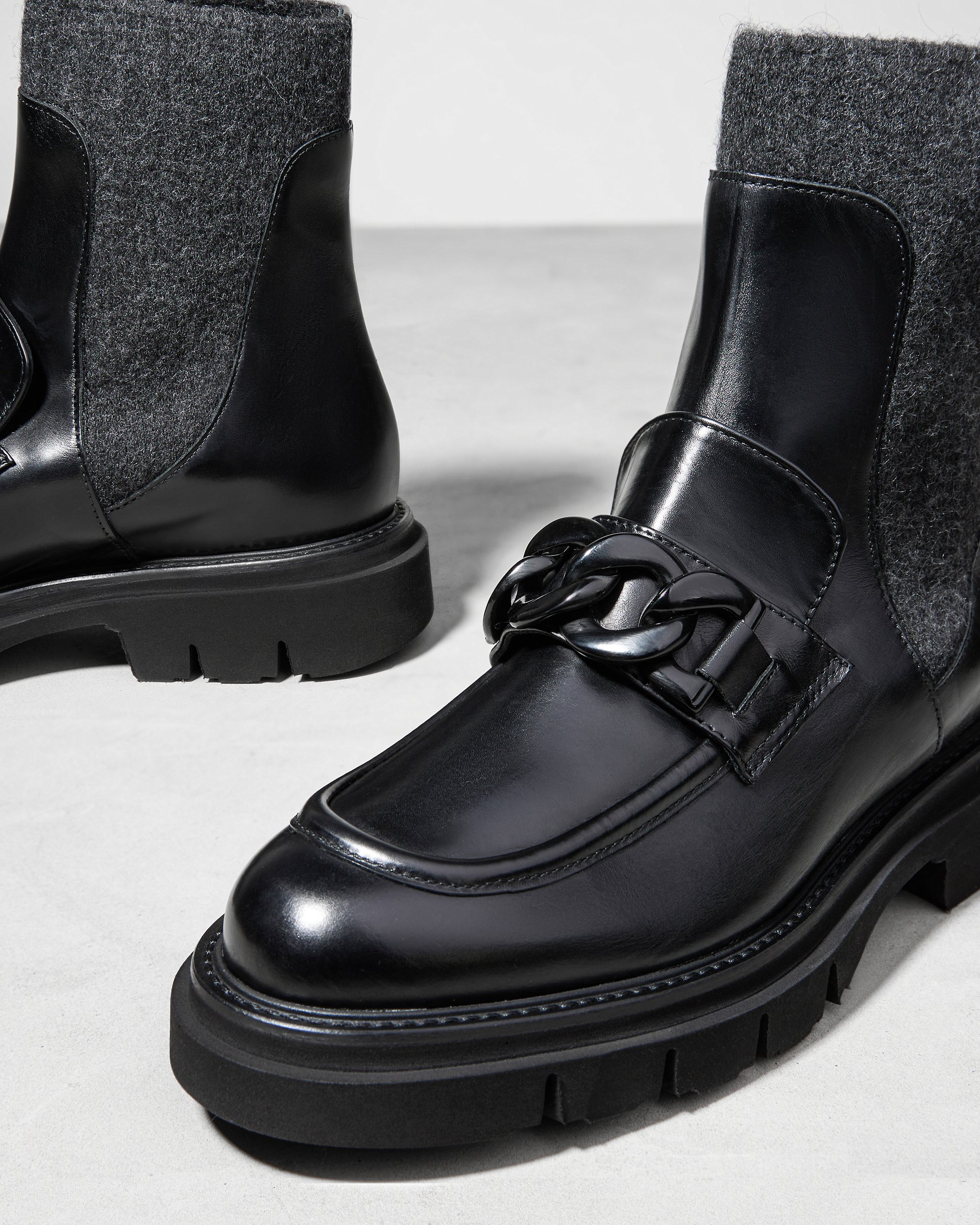 Черные кожаные ботинки - Image 4 of 4