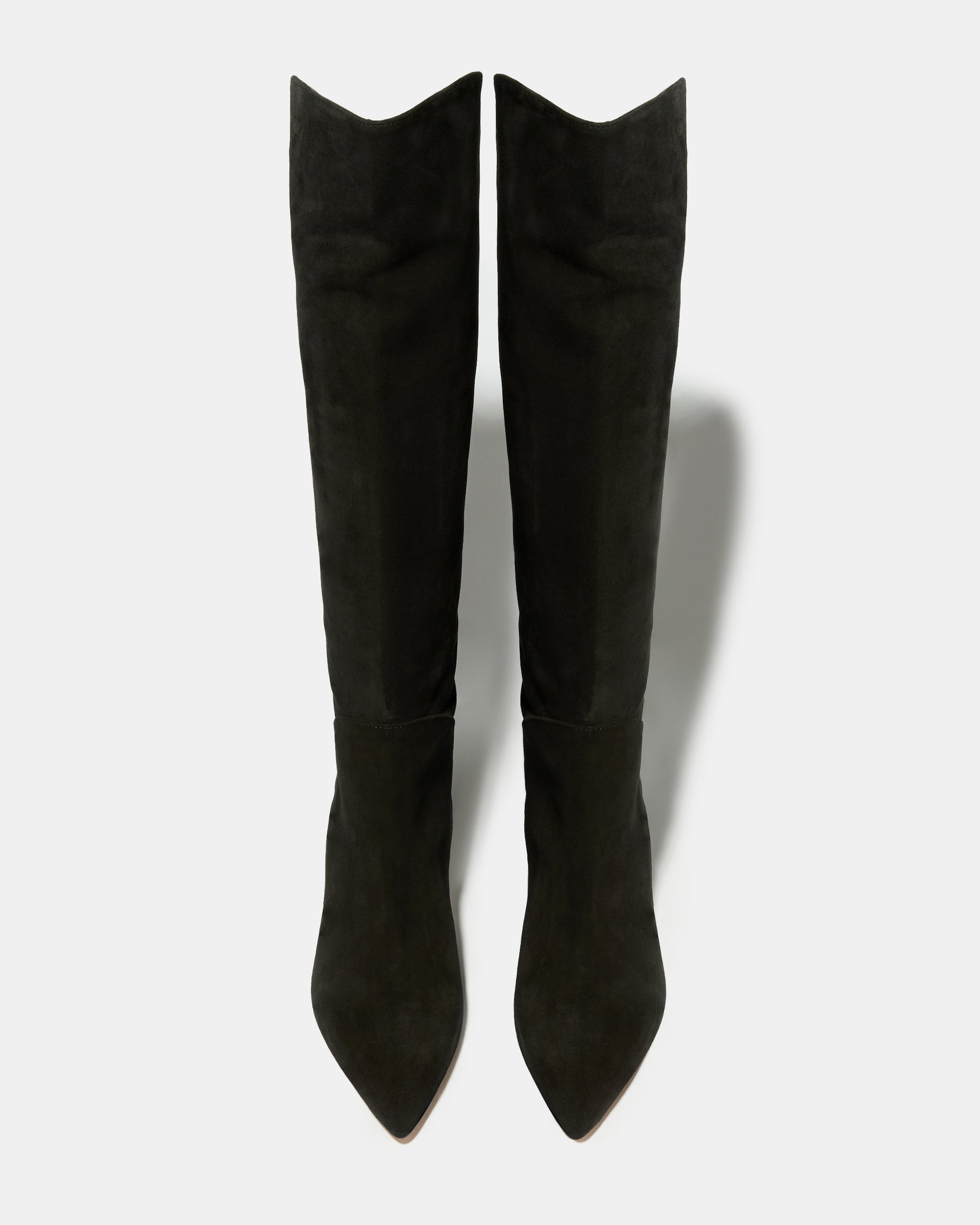 Черные замшевые сапоги - Image 3 of 4