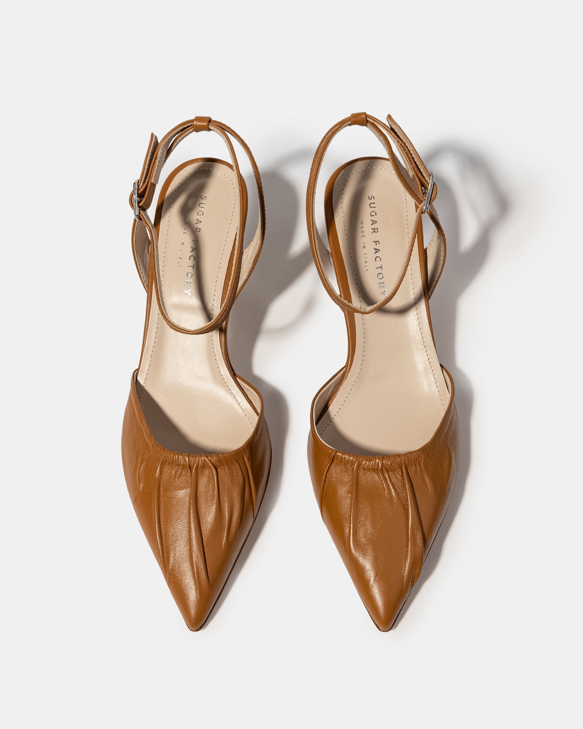 Коричневые туфли из натуральной кожи - Image 3 of 4