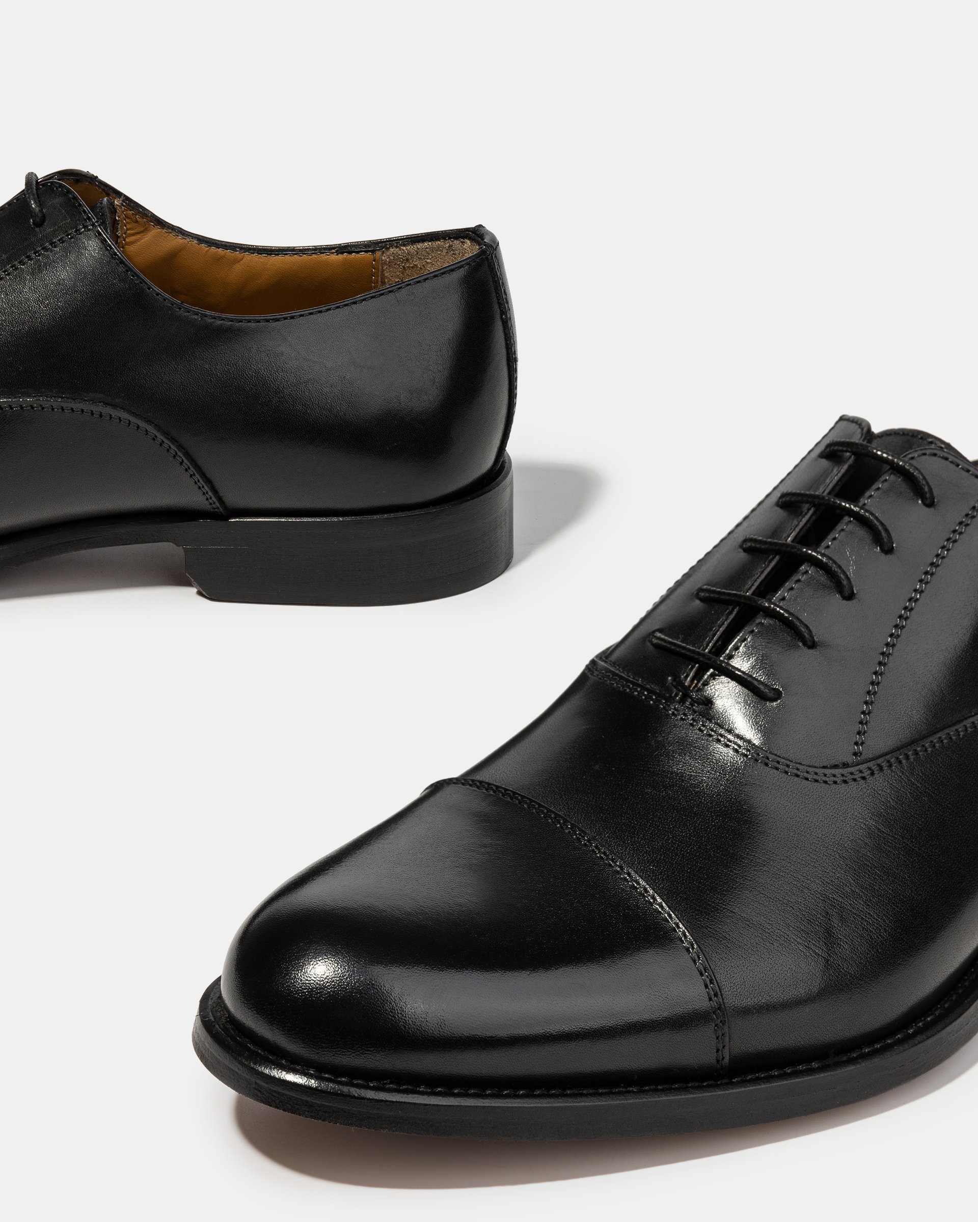 Черные классические кожаные туфли - Image 4 of 5