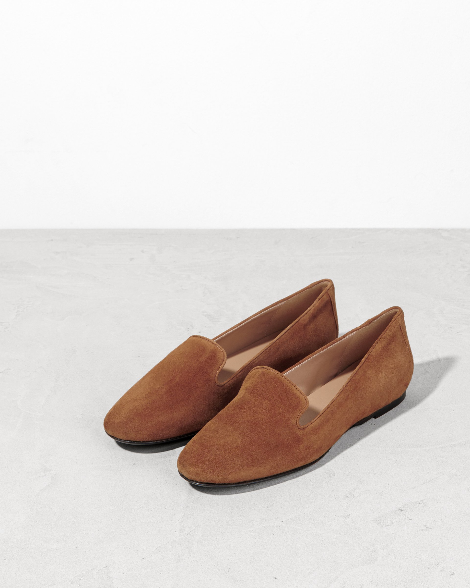 Коричневые замшевые мокасины - Image 2 of 7