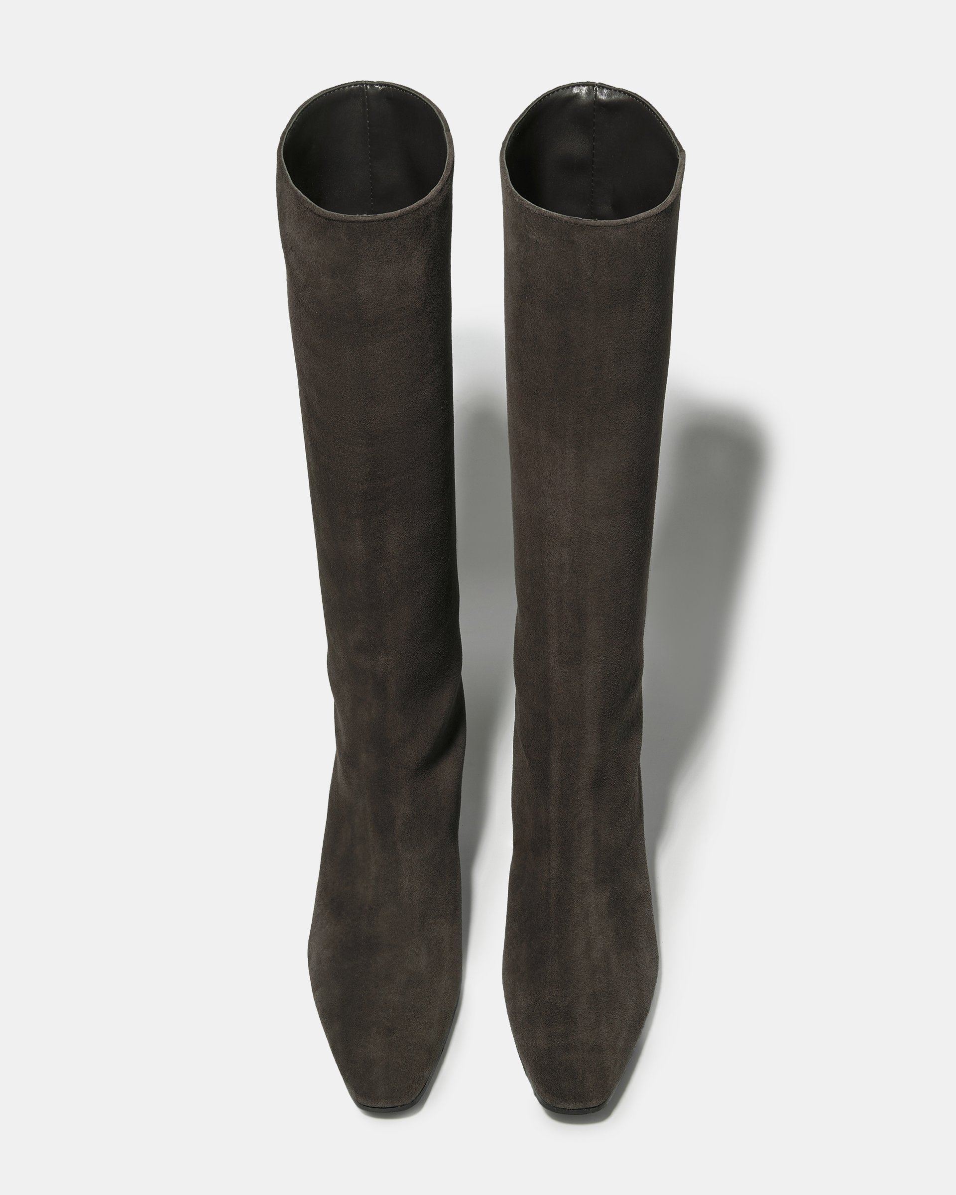 Темно-коричневые сапоги из замши - Image 3 of 4