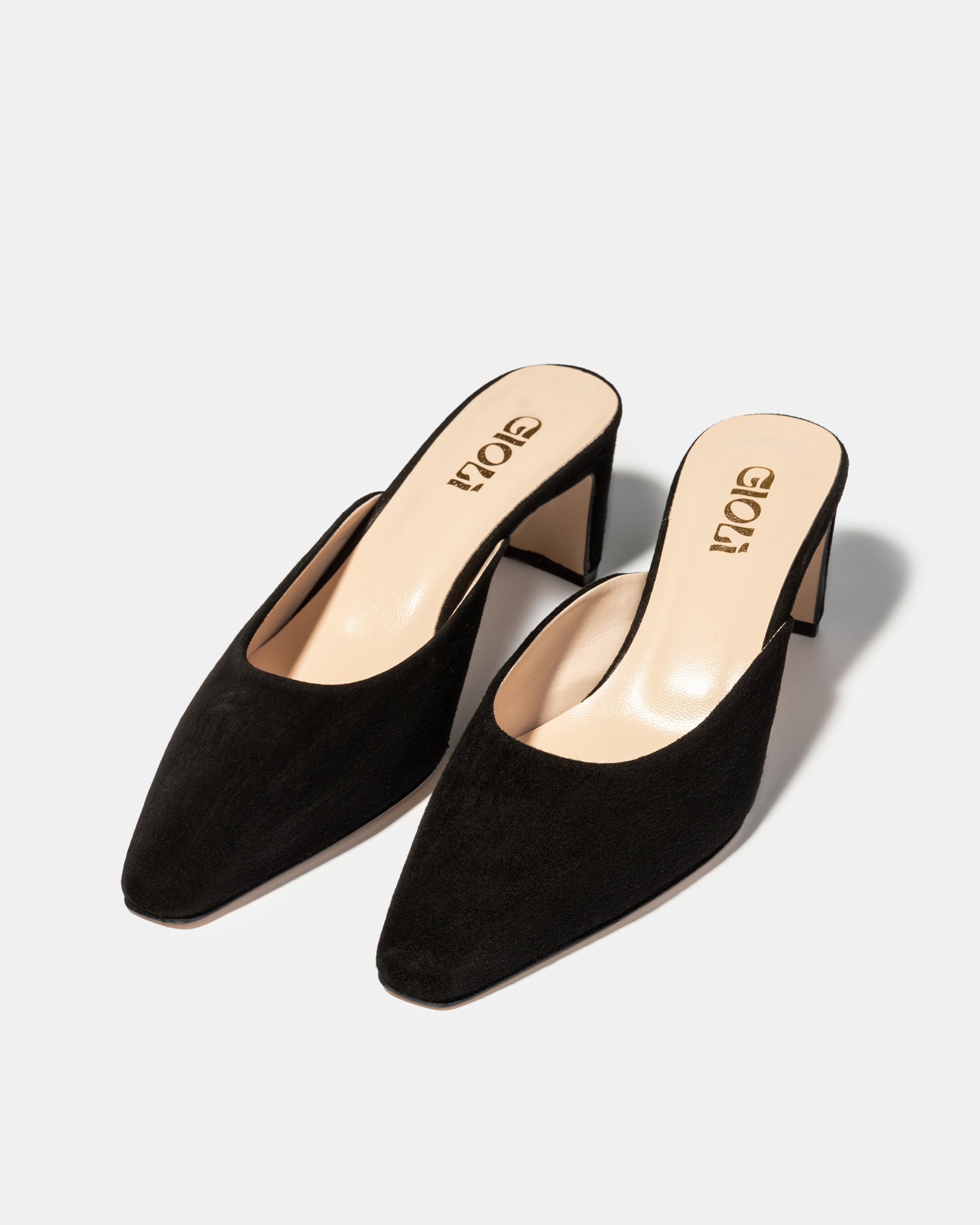 Черные мюли из натуральной замши - Image 2 of 5