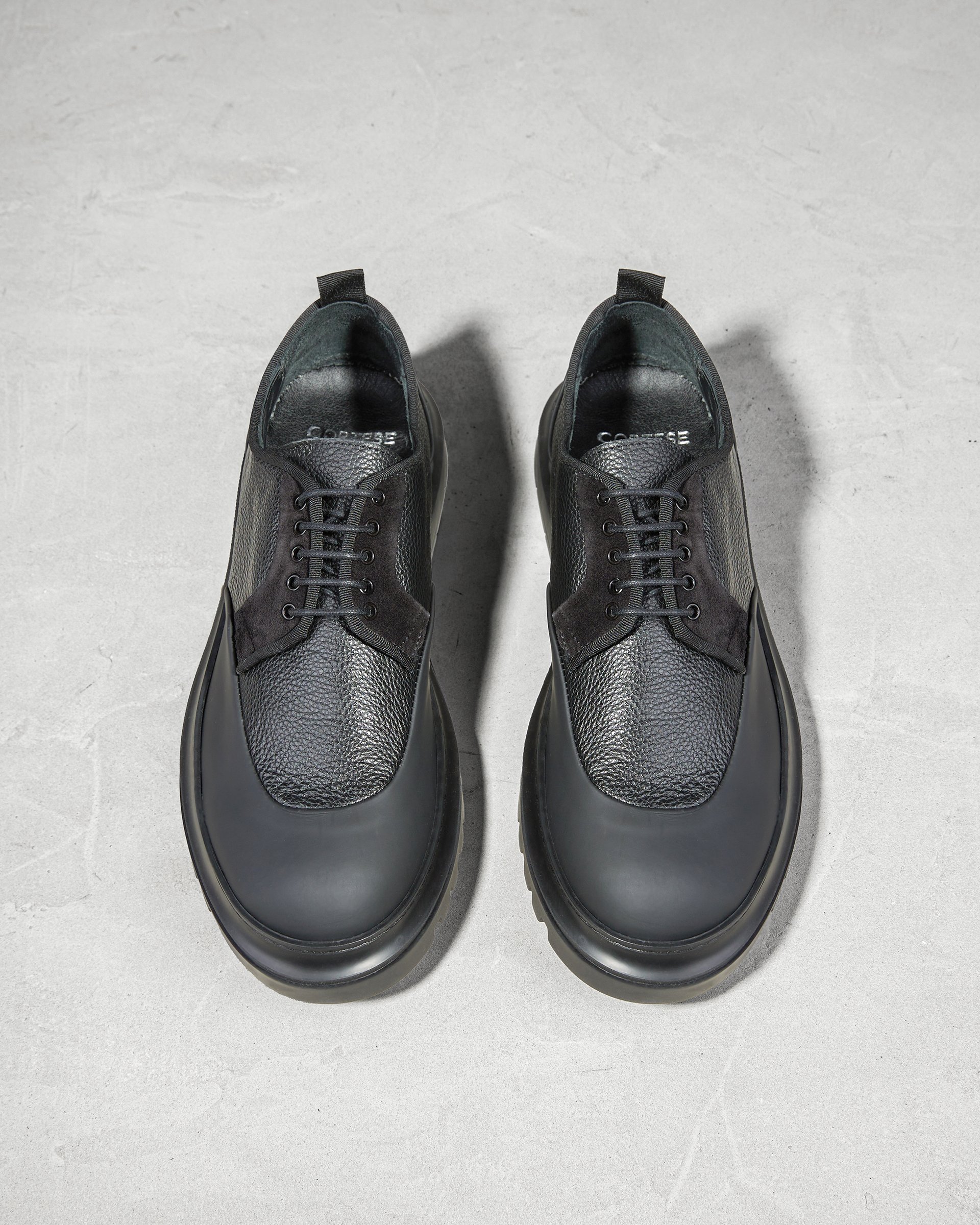 Черные кожаные туфли дерби - Image 3 of 5
