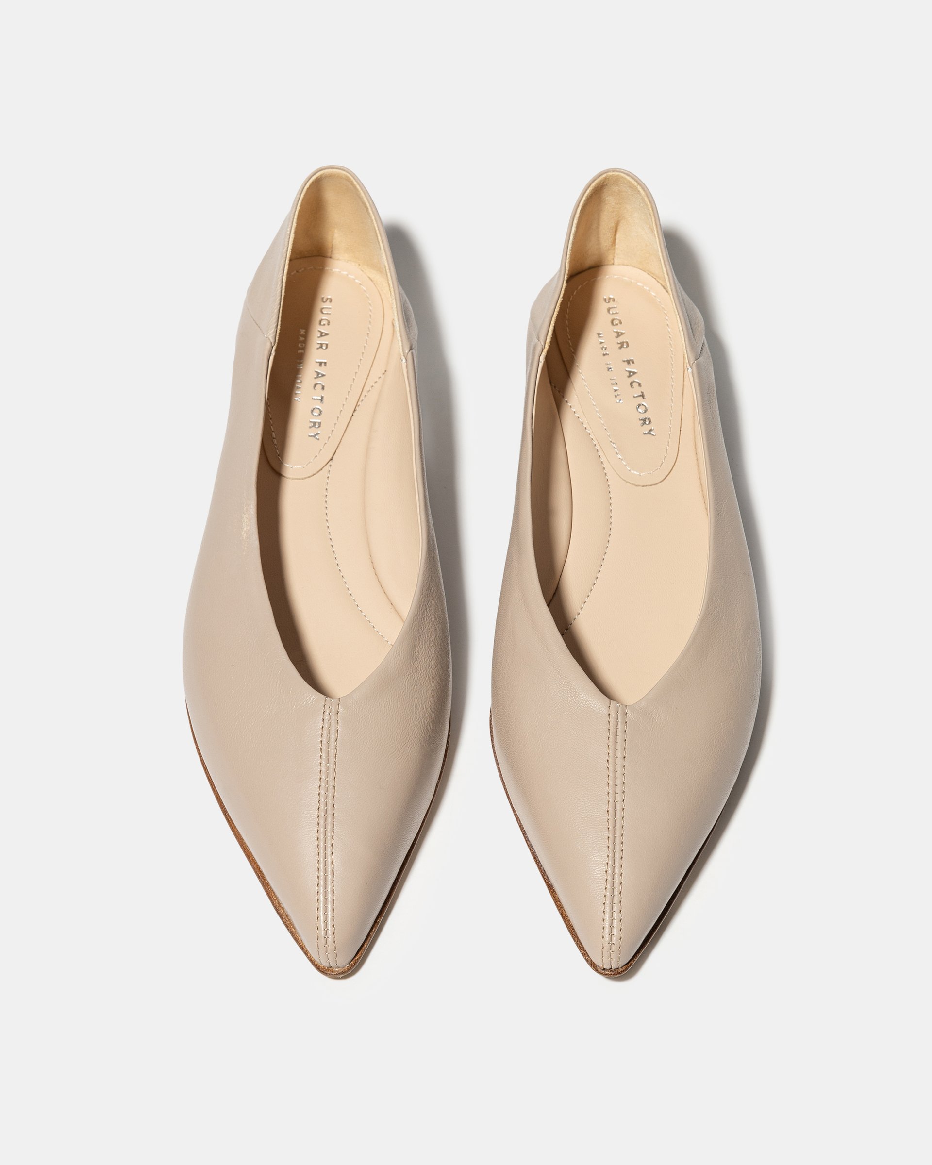 Бежевые классические туфли - Image 3 of 5