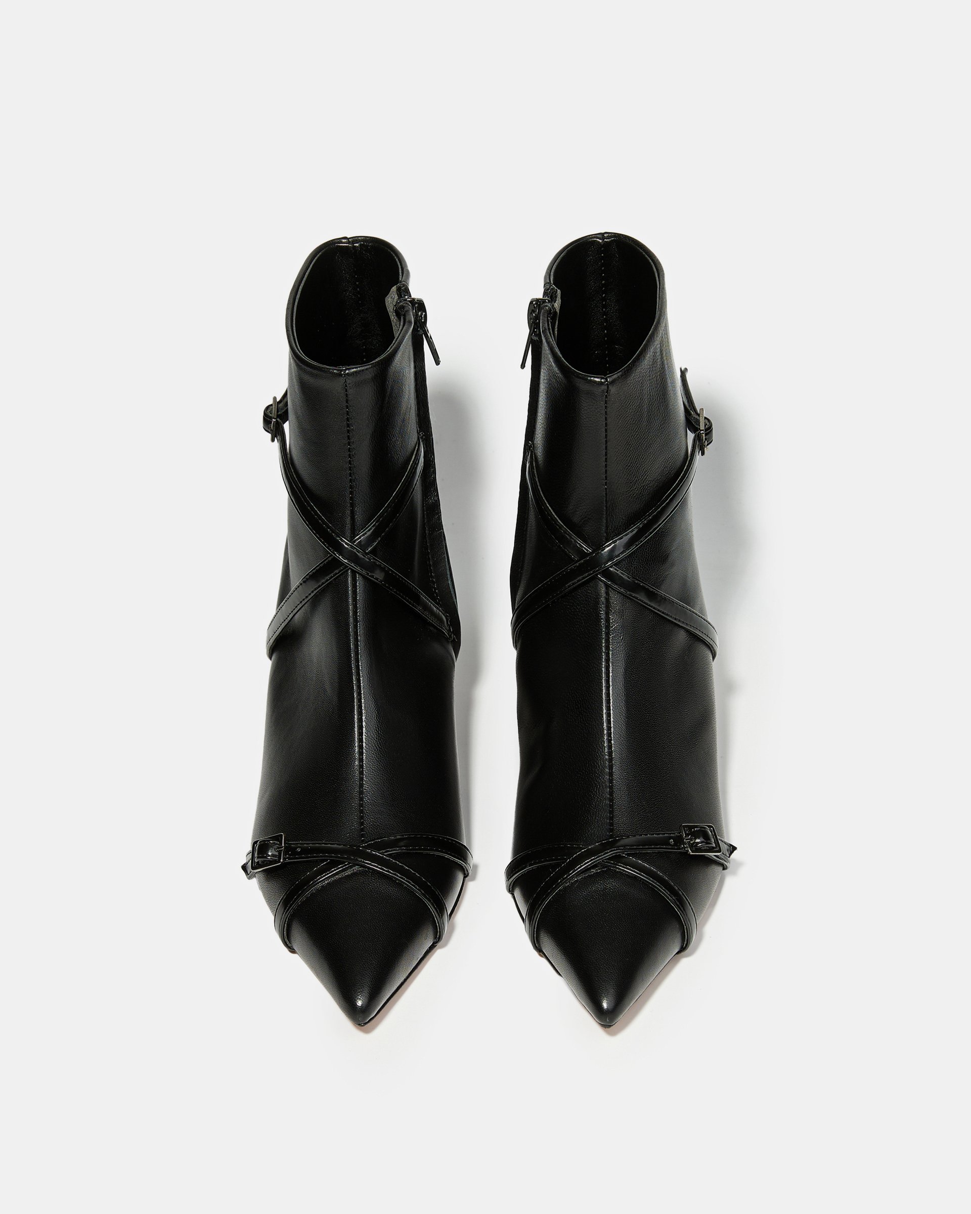 Чёрные кожаные ботильоны - Image 3 of 5