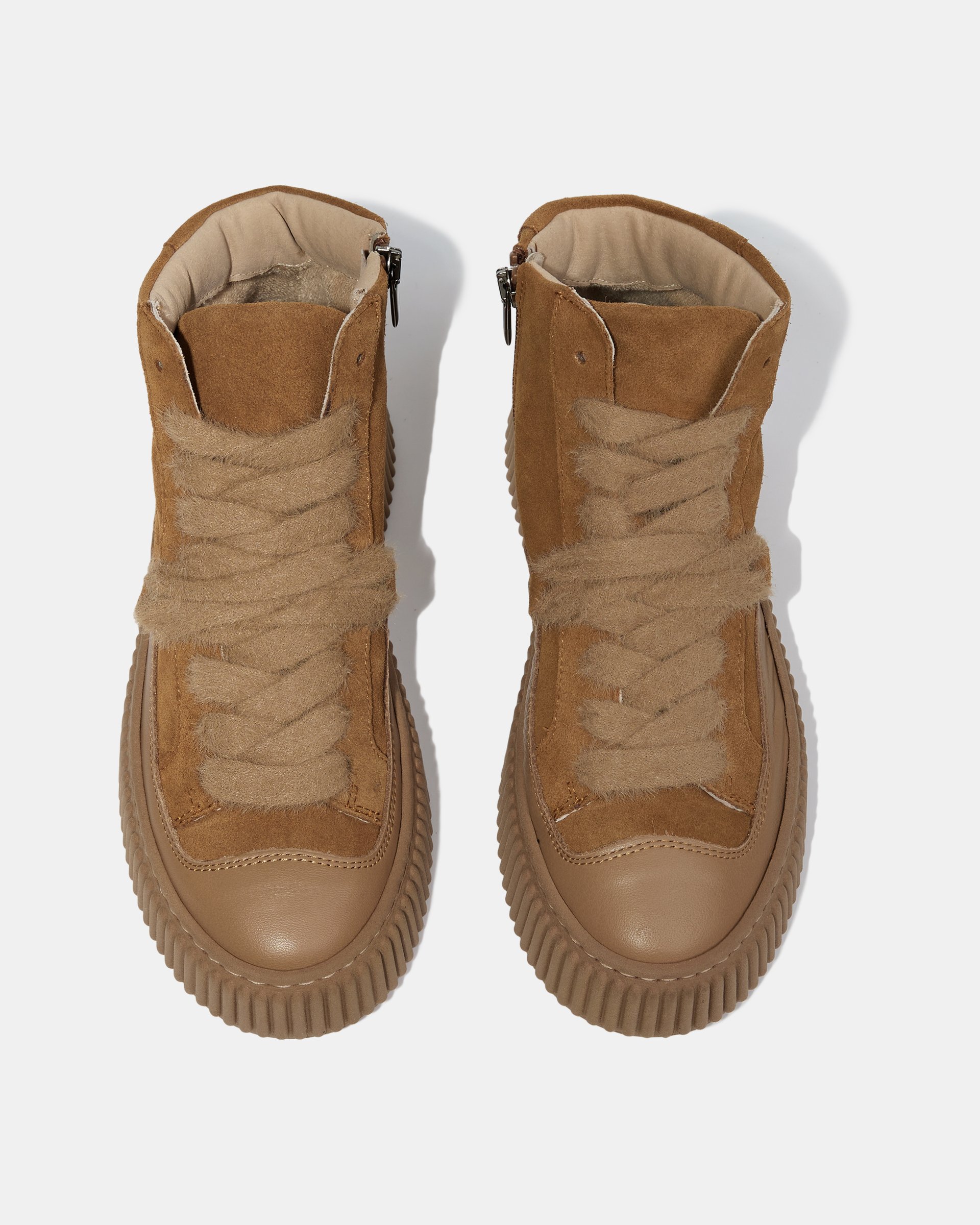 Коричневые замшевые ботинки - Image 3 of 4