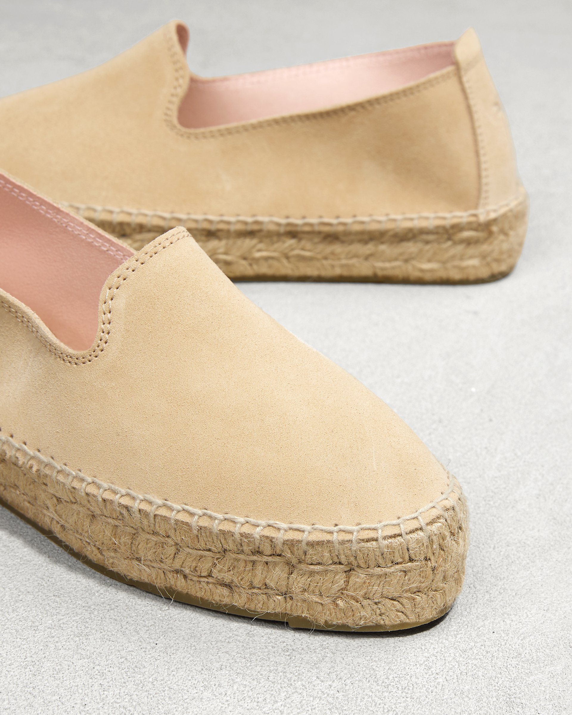 Бежевые замшевые эспадрильи - Image 4 of 6