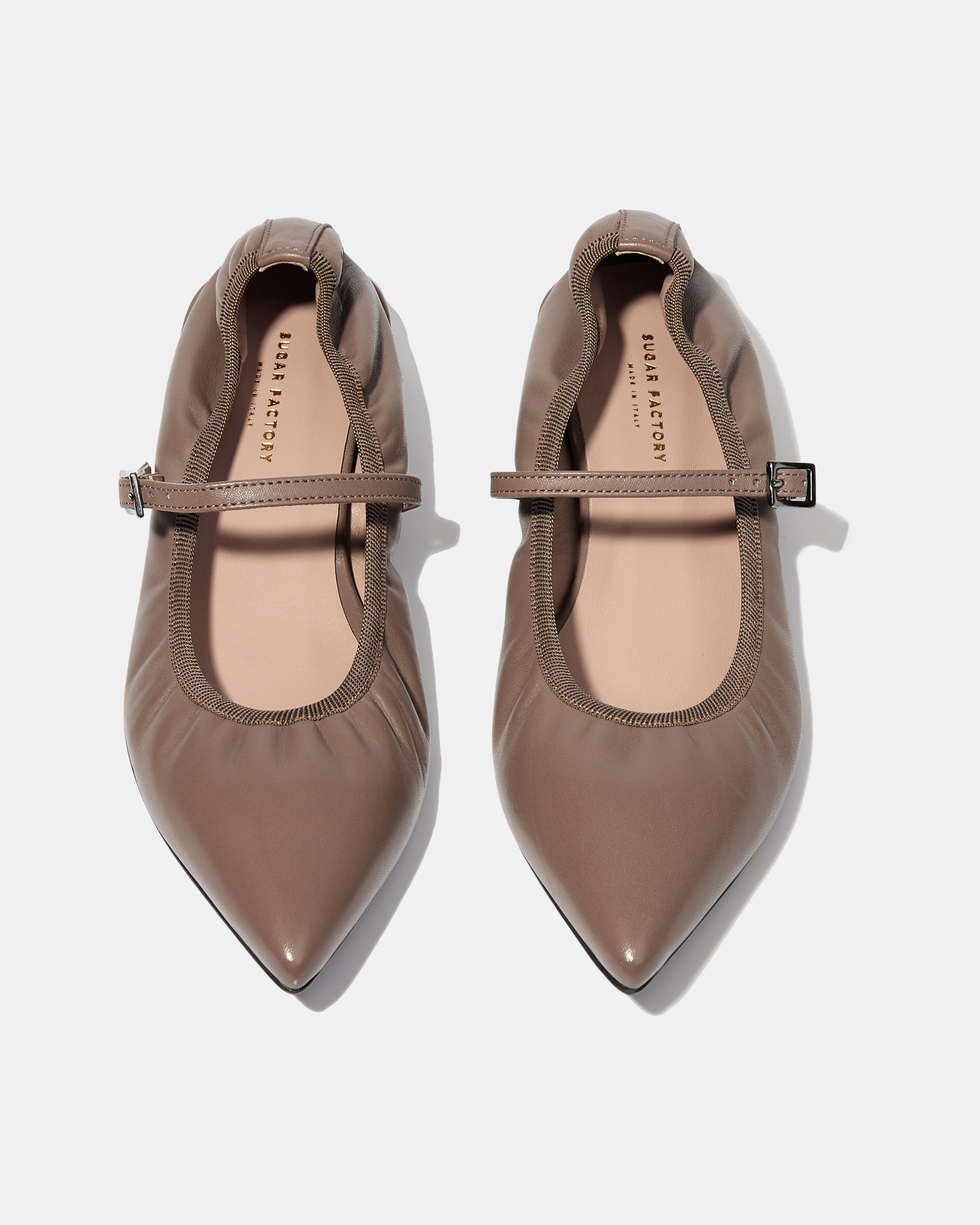 Темно-серые кожаные туфли - Image 3 of 4