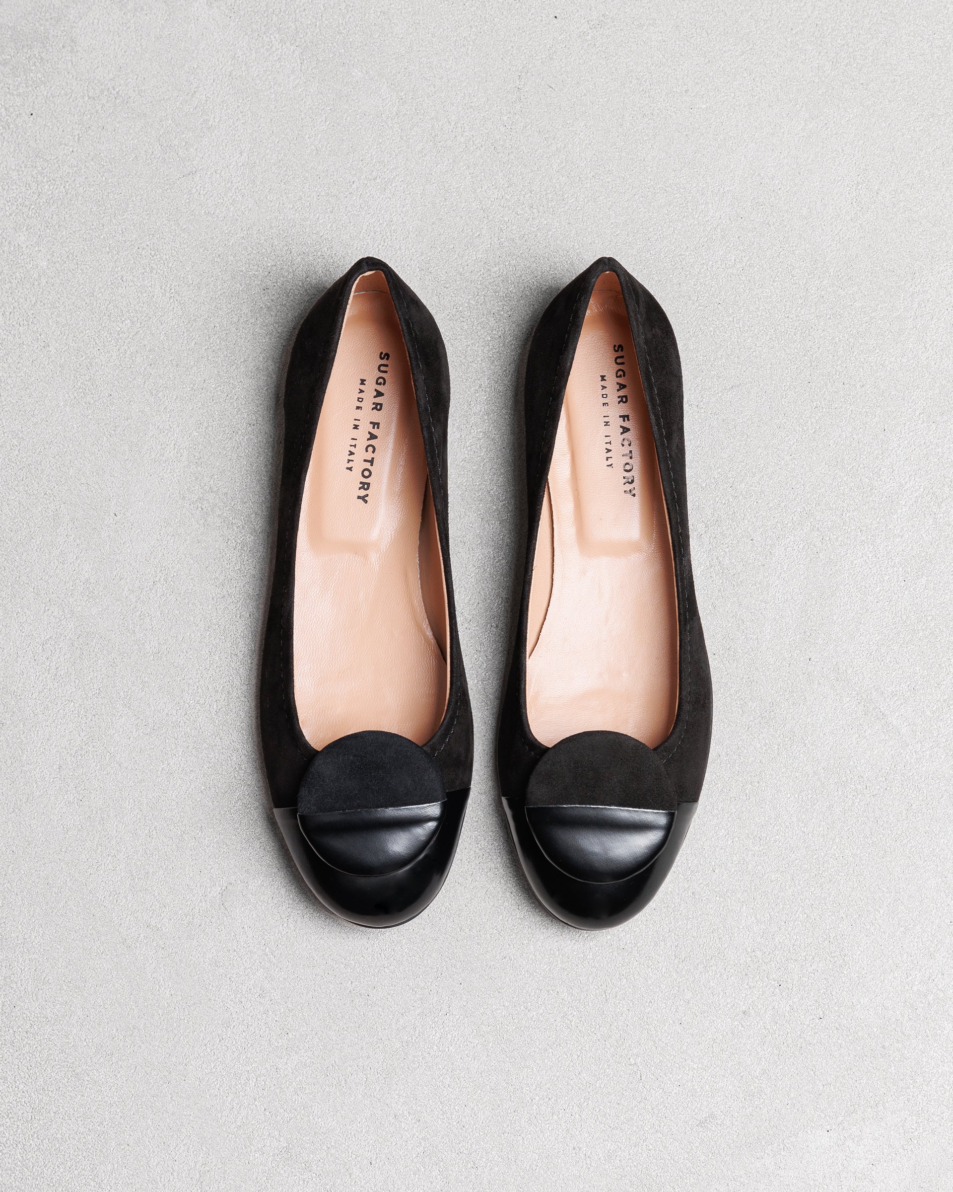 Черные замшевые балетки - Image 3 of 6