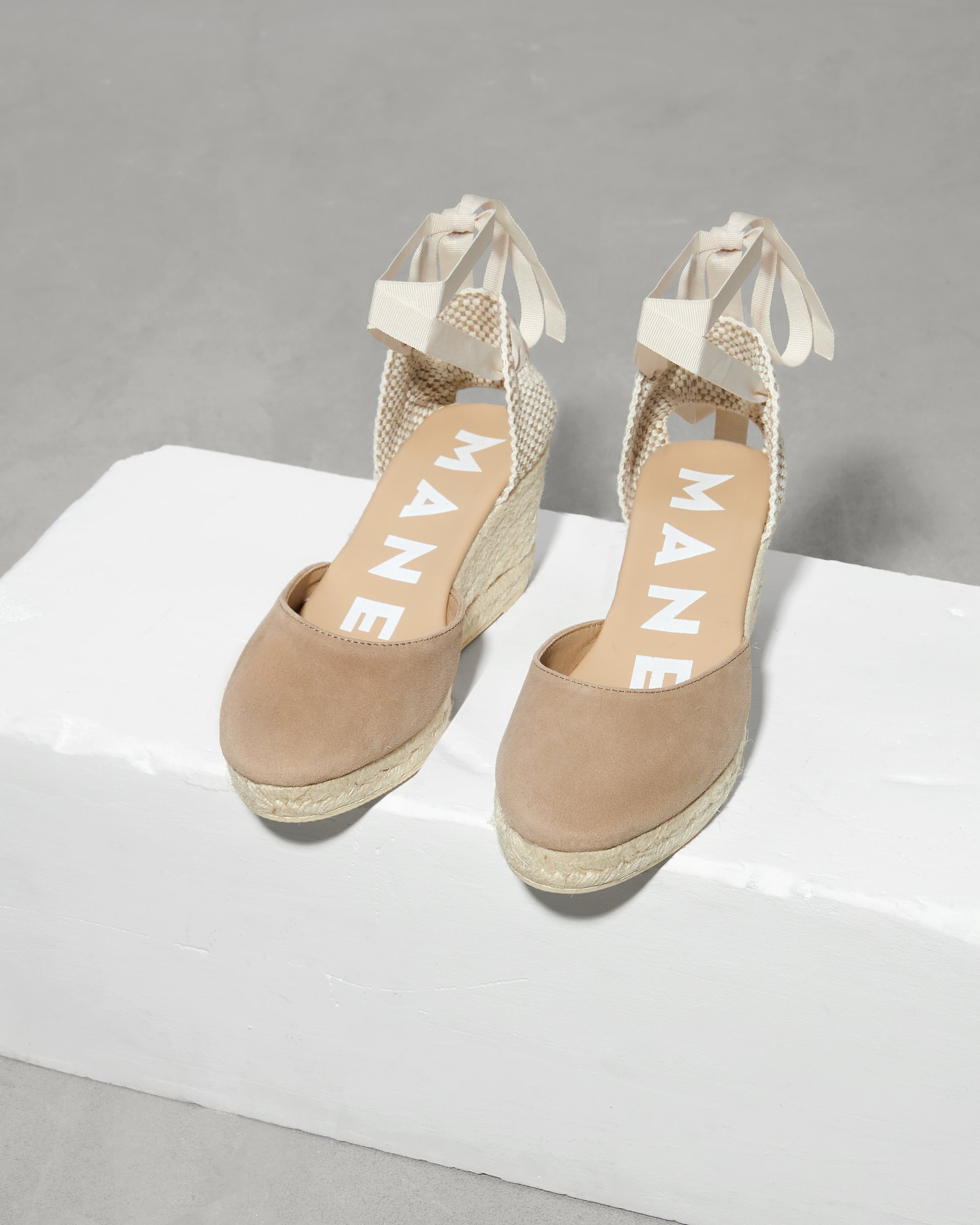 Бежевые замшевые эспадрильи - Image 4 of 6