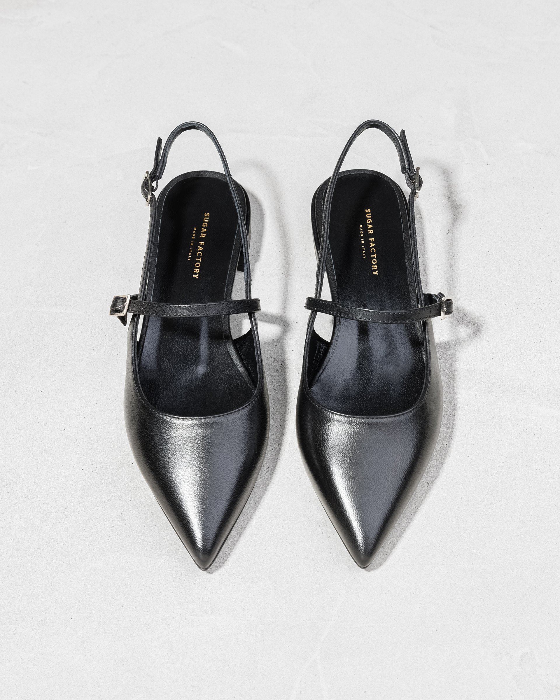 Кожаные чёрные туфли - Image 2 of 4