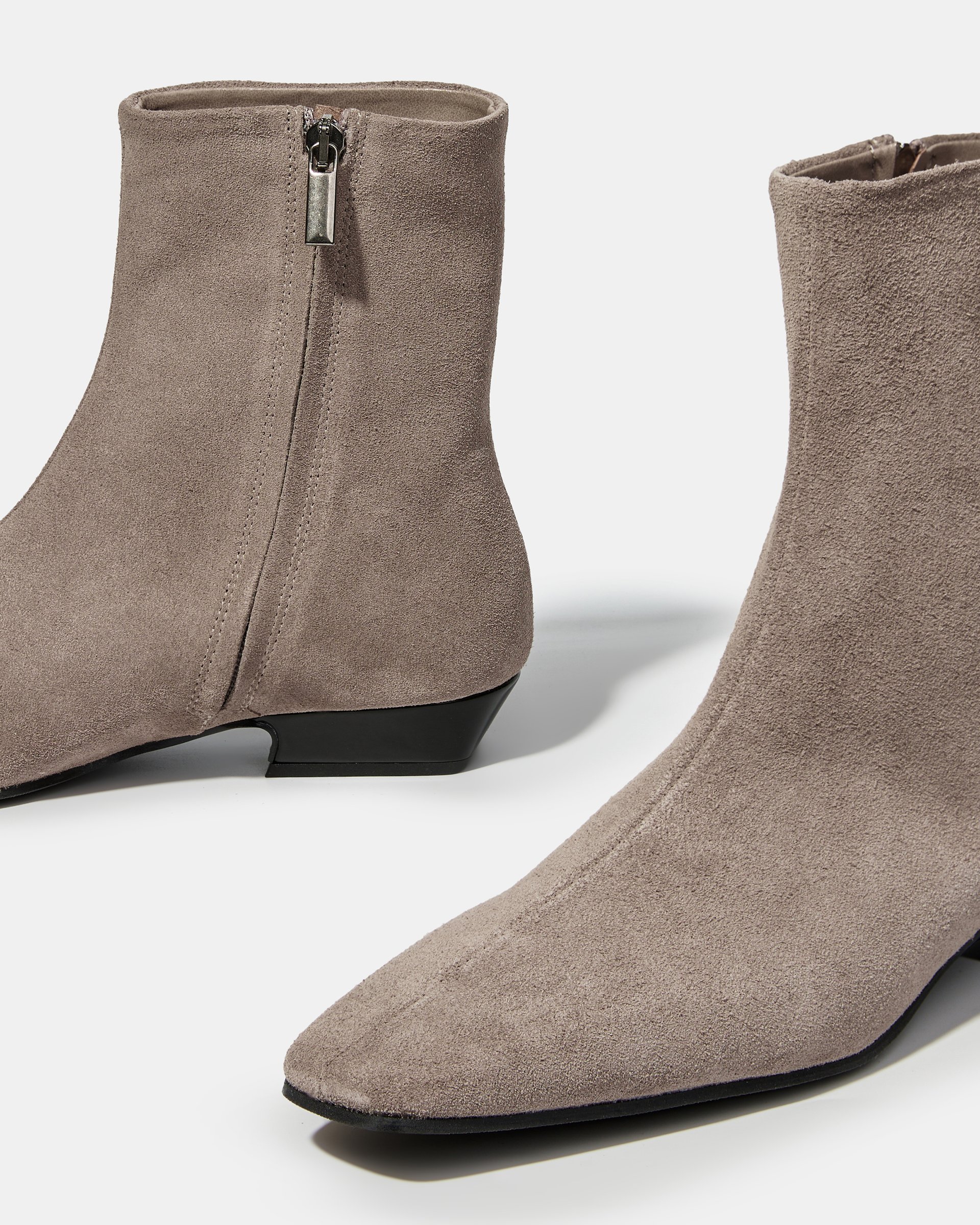 Бежевые ботинки из натуральной замши - Image 4 of 5