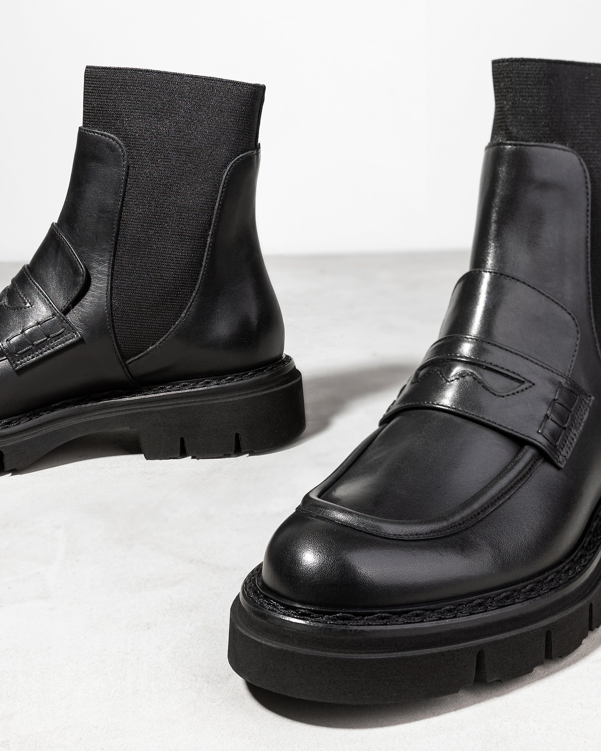 Черные кожаные ботинки - Image 4 of 5