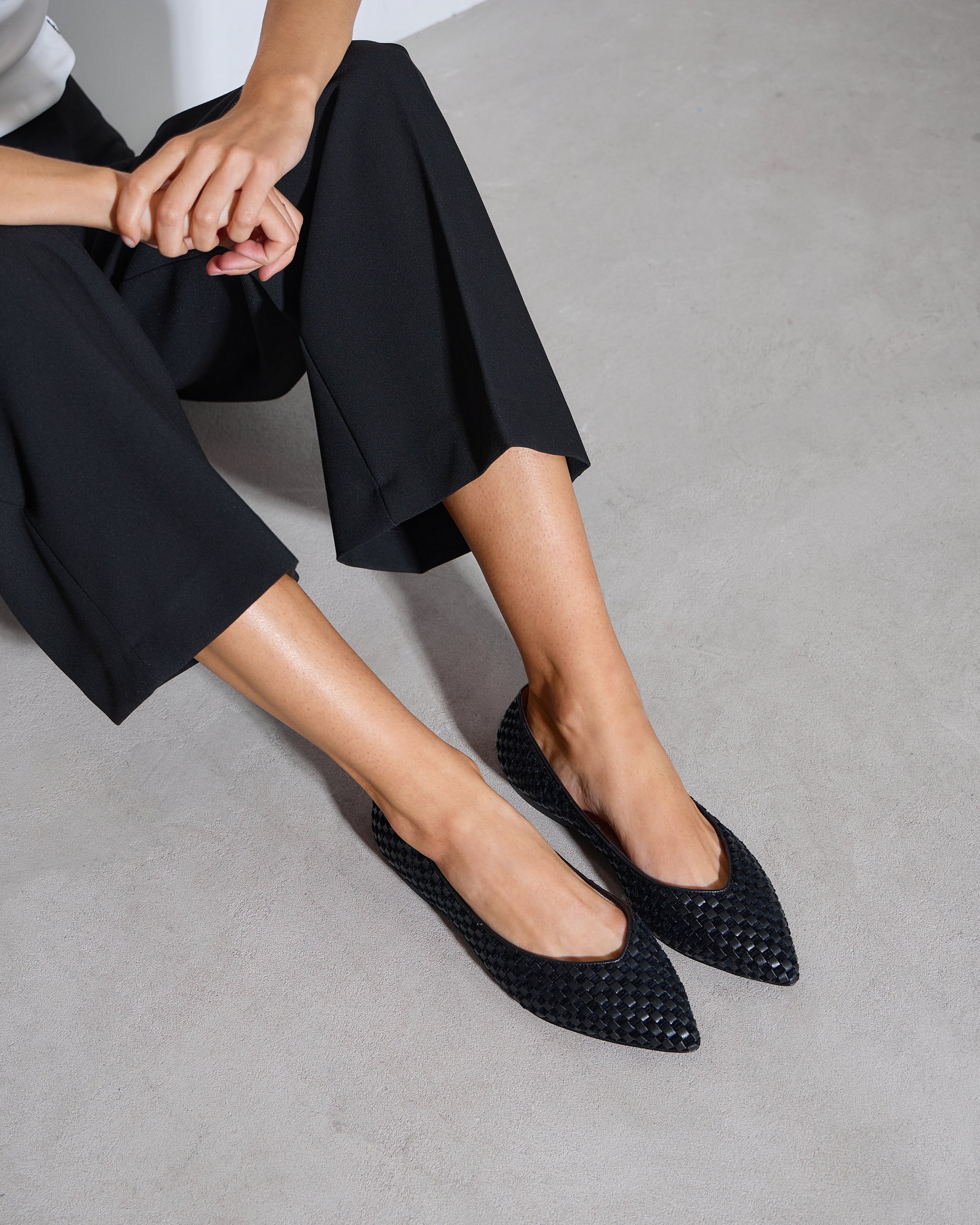 Черные кожаные туфли - Image 9 of 9