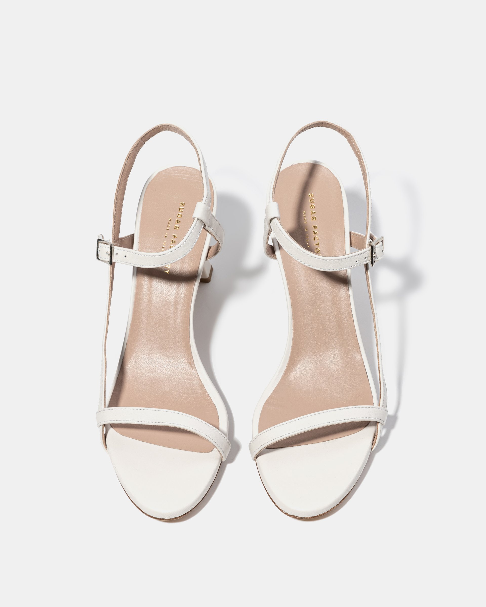 Белые босоножки с ремешками - Image 3 of 4