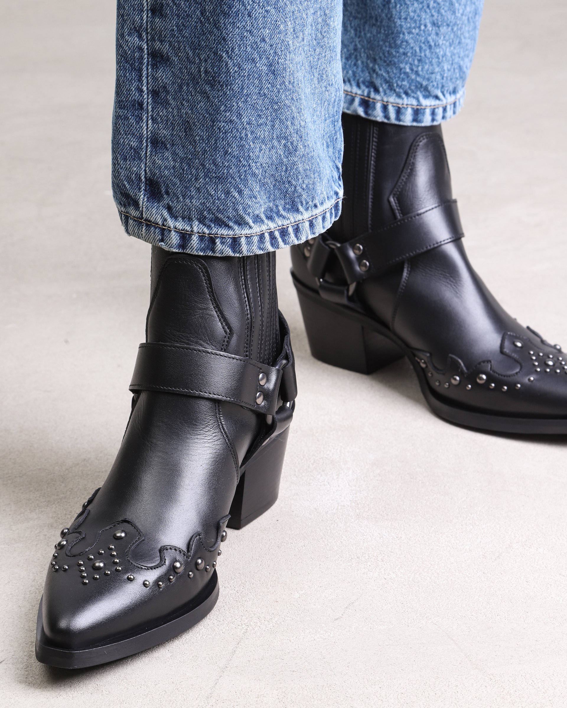 Черные кожаные ботинки - Image 6 of 6