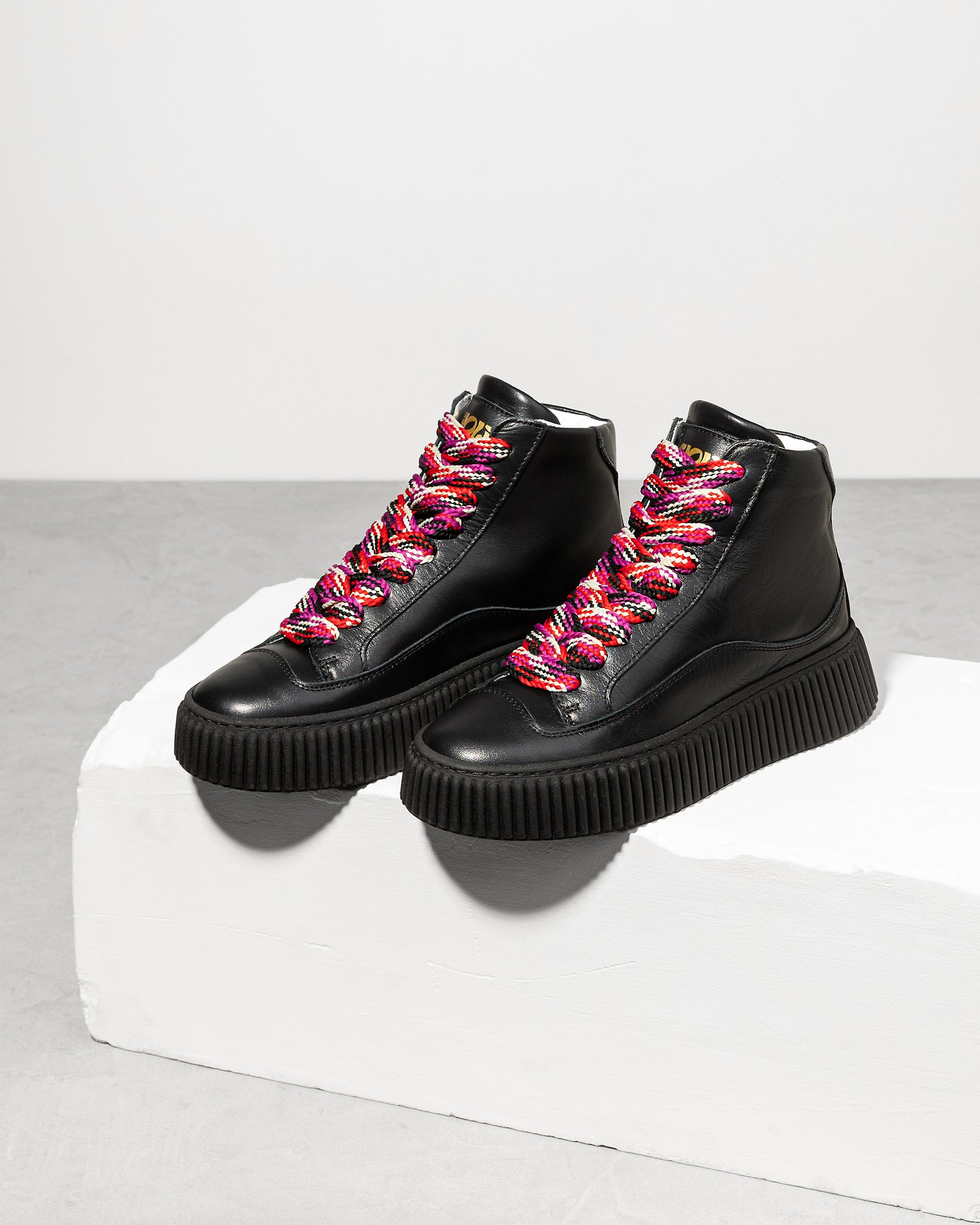 Черные кожаные кеды - Image 2 of 4