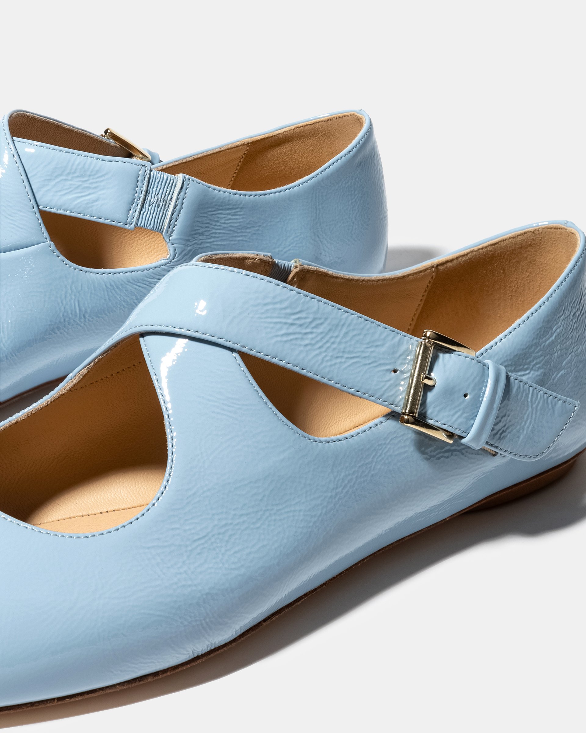 Голубые лакированные туфли - Image 4 of 4