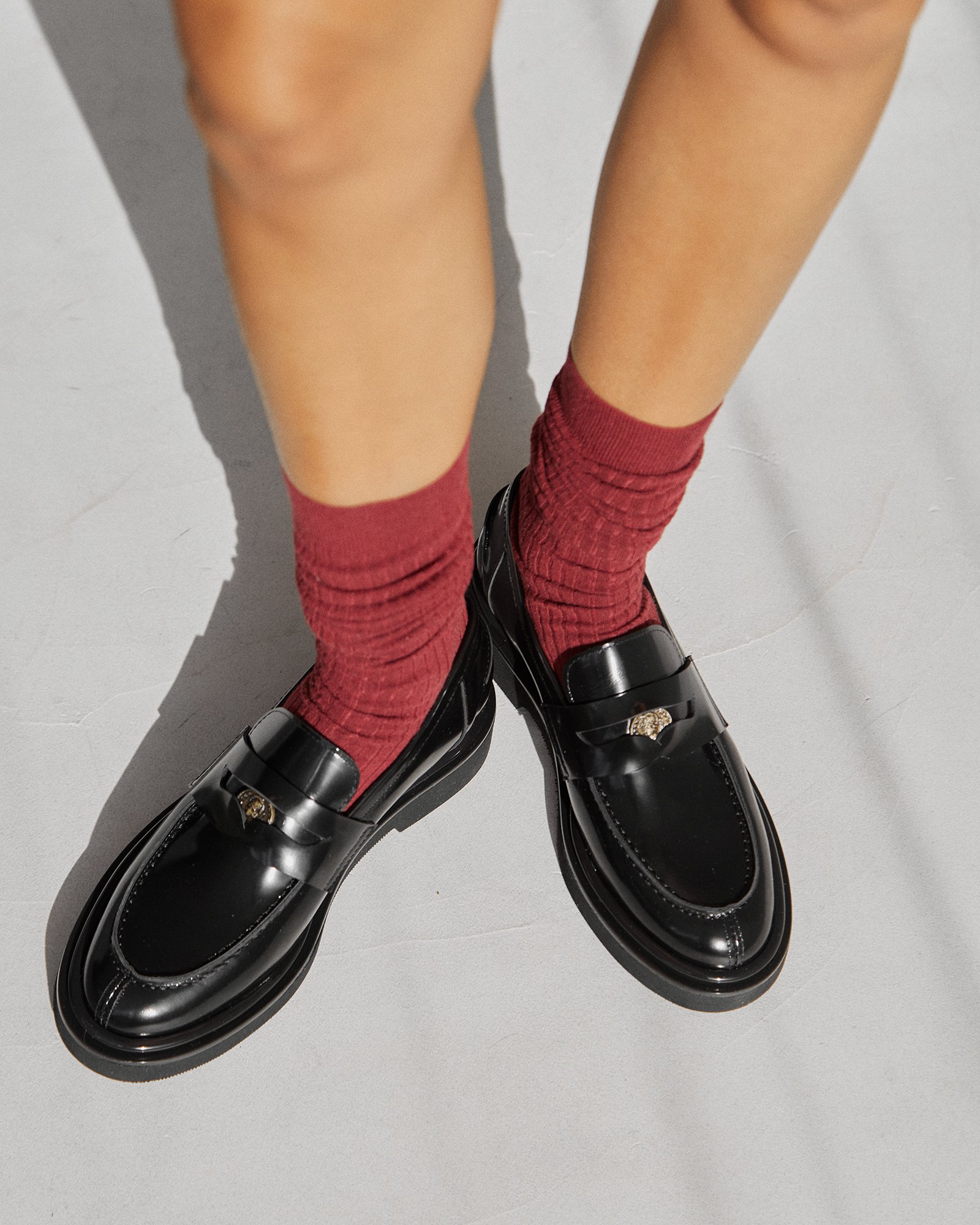 Черные кожаные лоферы в деловом стиле - Image 6 of 6