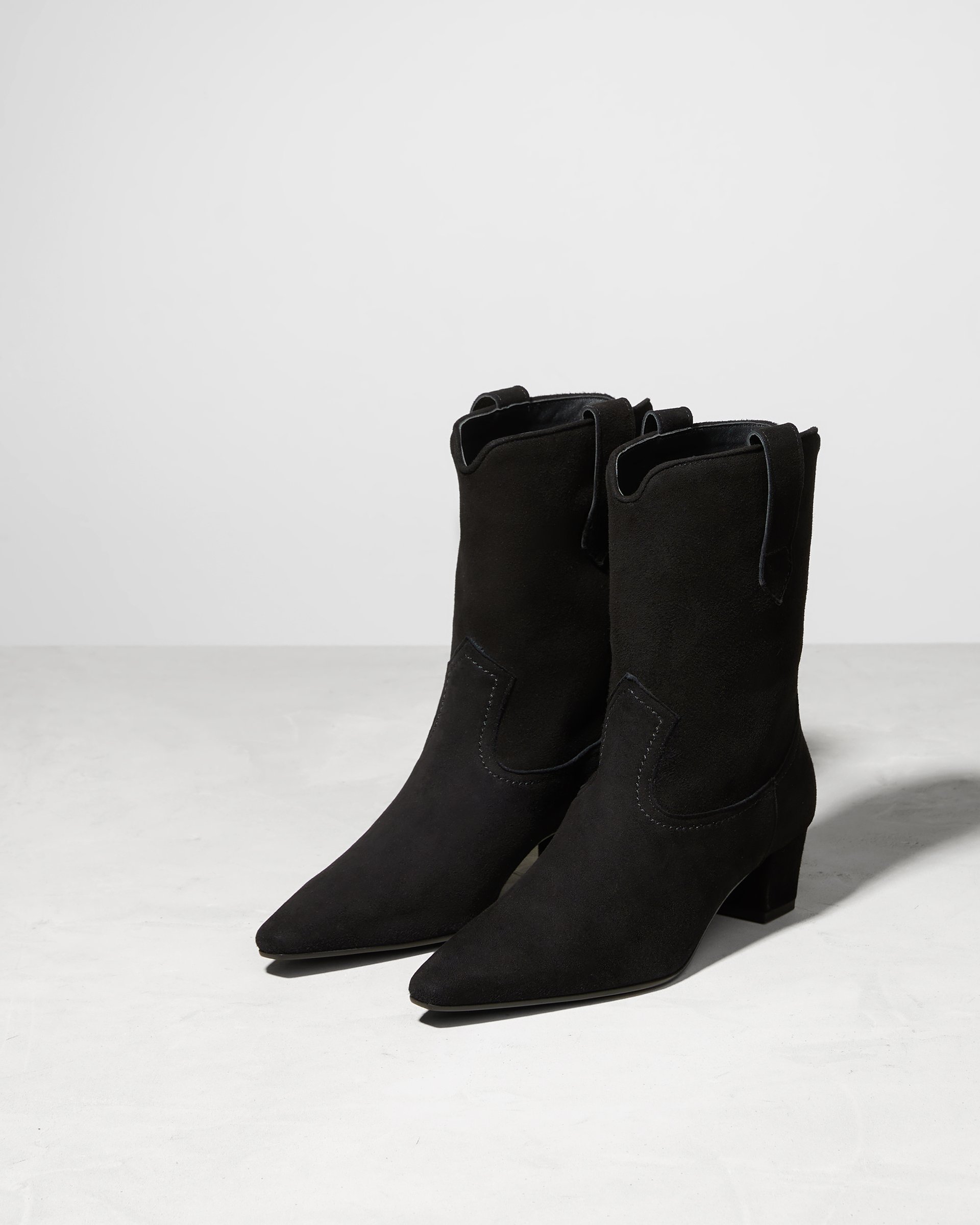 Черные замшевые ботинки - Image 2 of 6