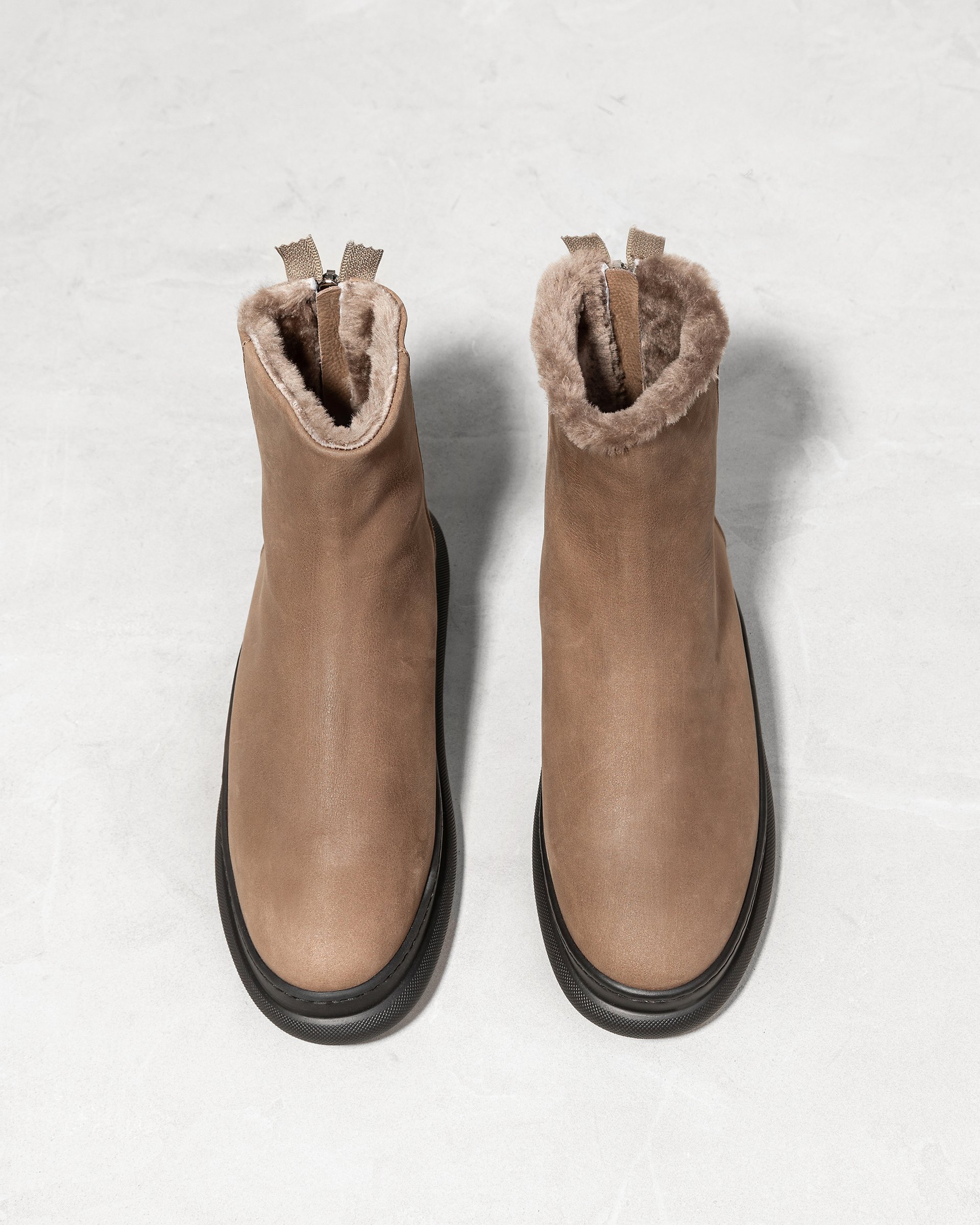 Бежевые зимние ботинки - Image 2 of 4