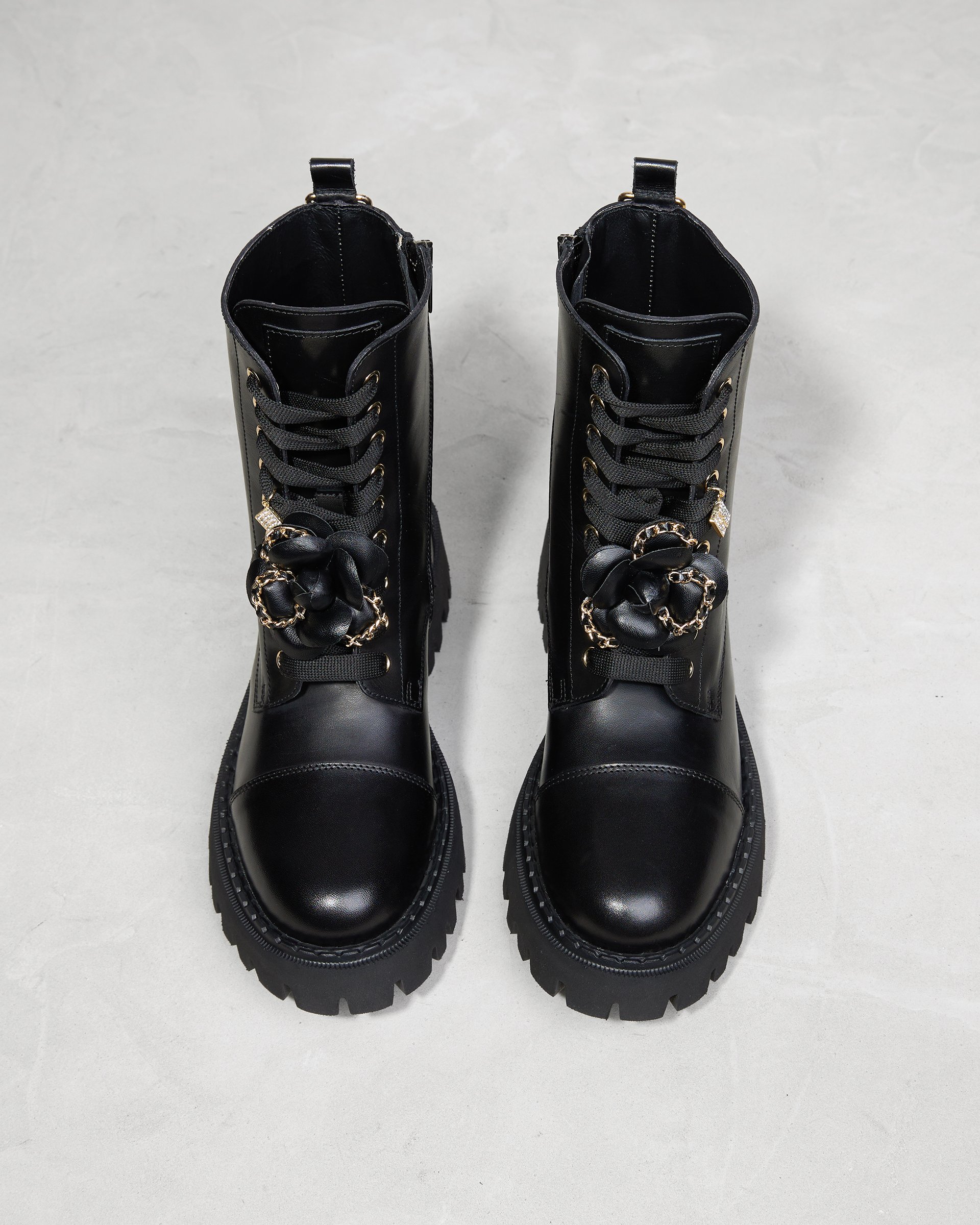 Черные кожаные ботинки - Image 3 of 4