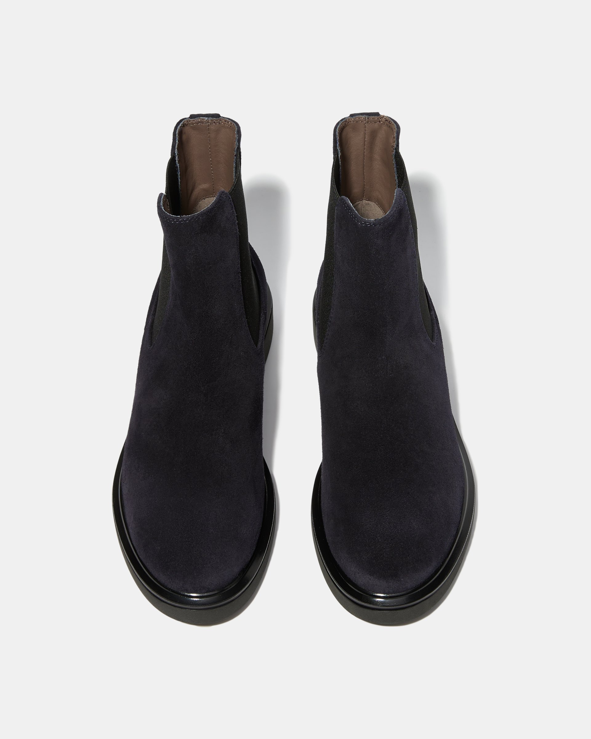 Темно-синие замшевые ботинки-челси - Image 3 of 4