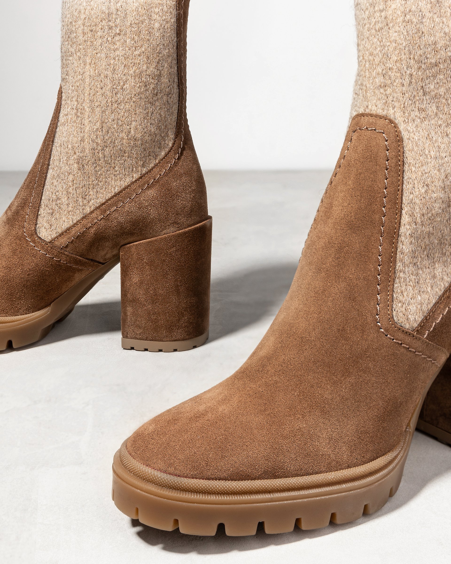 Коричневые замшевые ботинки - Image 4 of 4