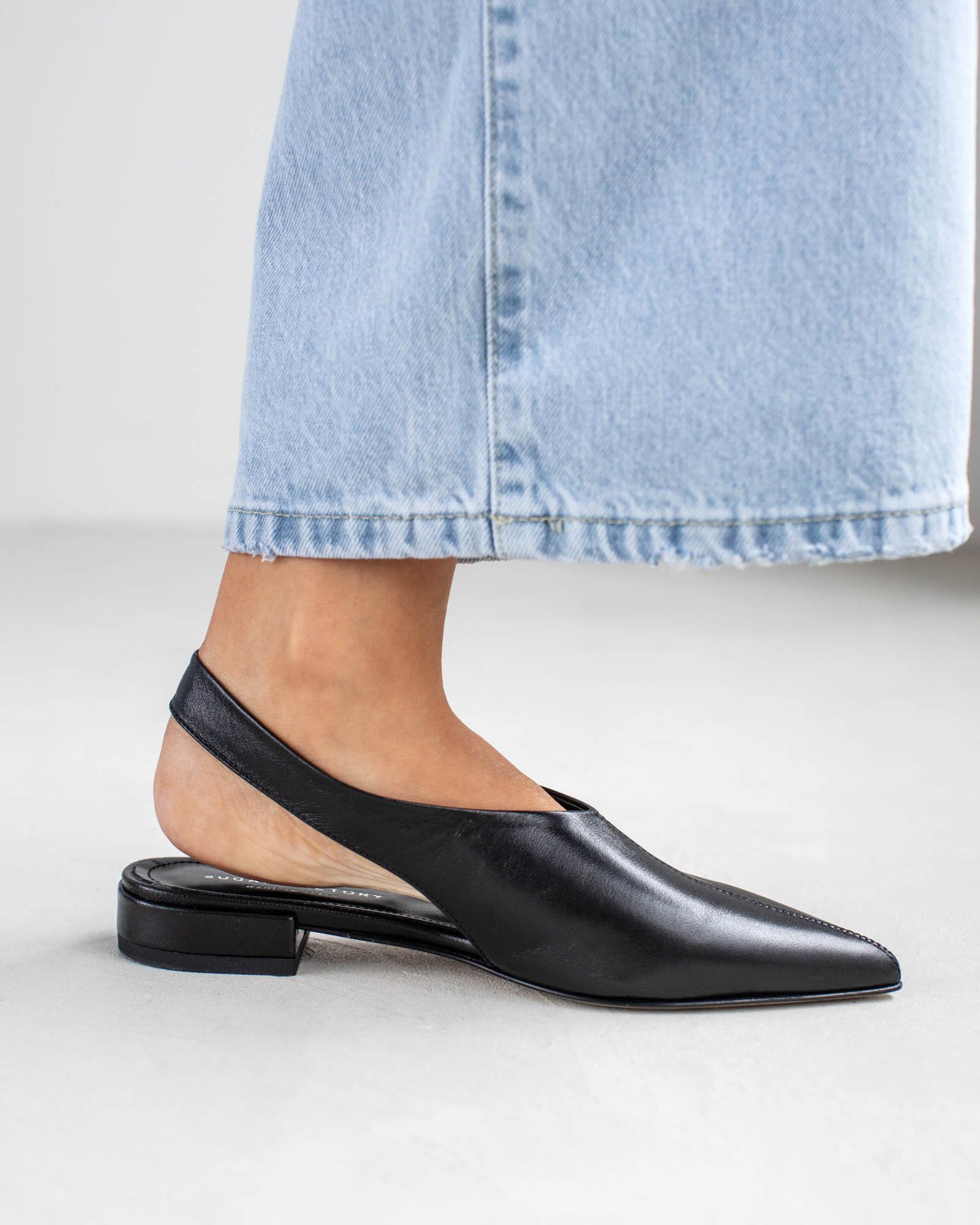 Черные туфли на низком каблуке - Image 5 of 5