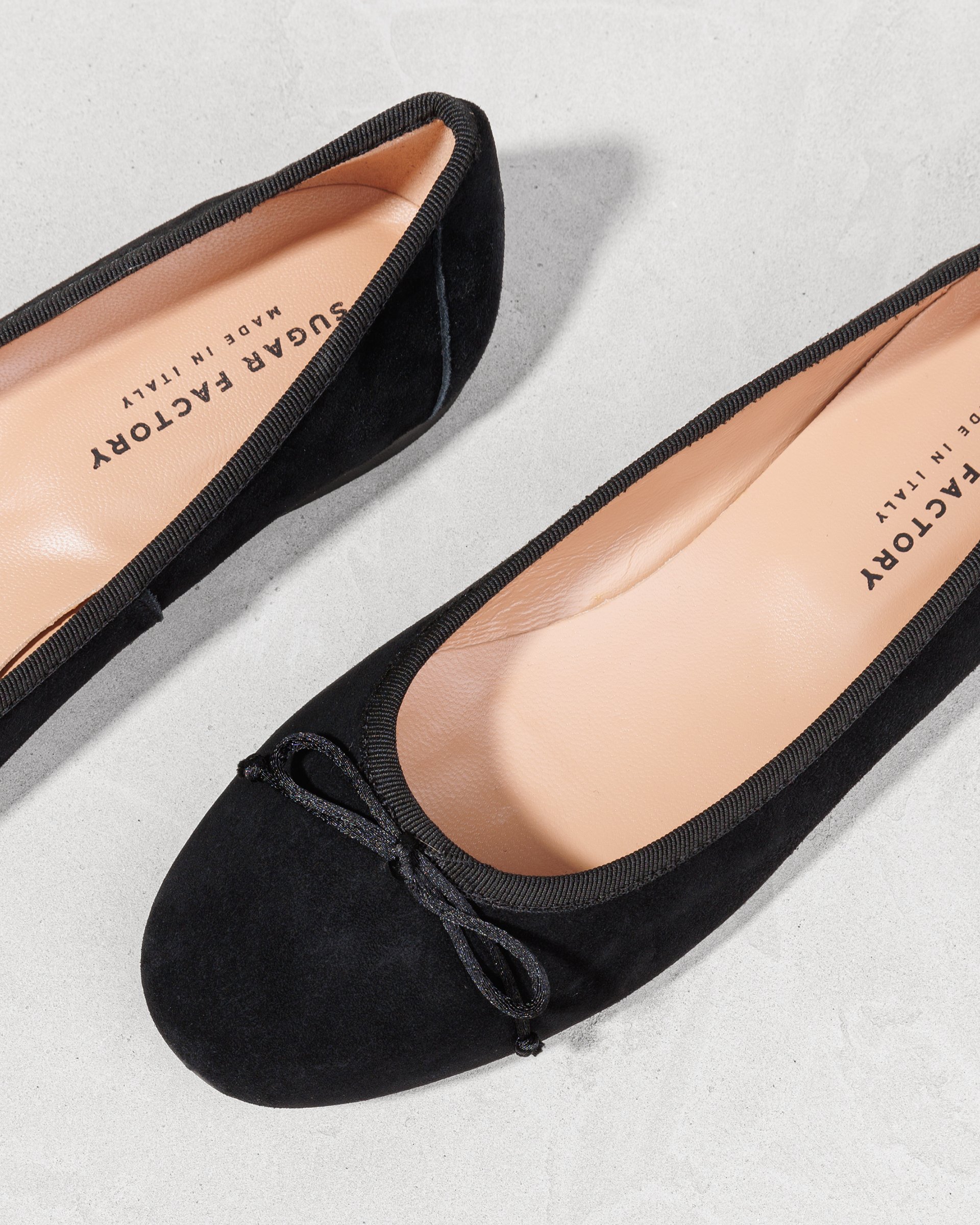 Черные замшевые балетки - Image 4 of 6