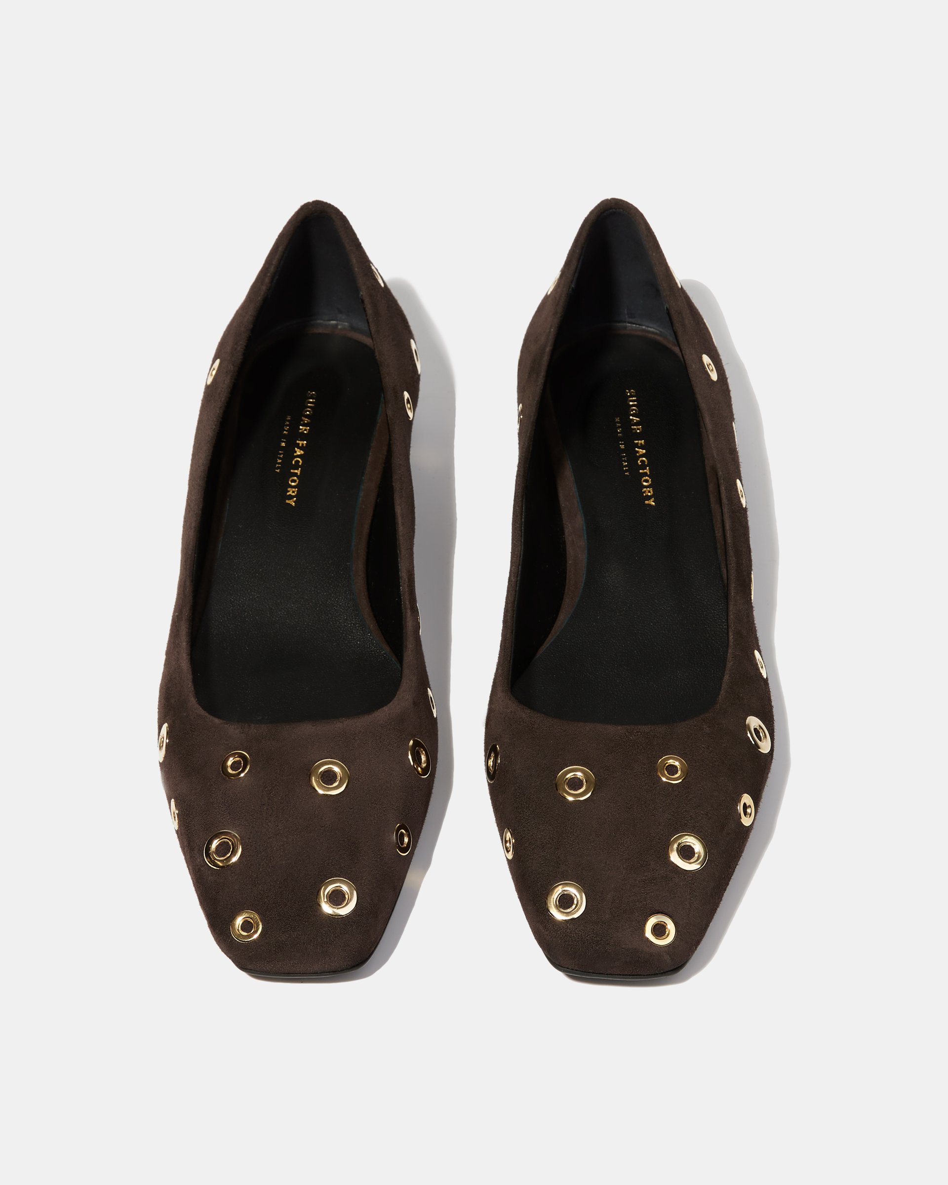 Темно-коричневые замшевые туфли - Image 3 of 5