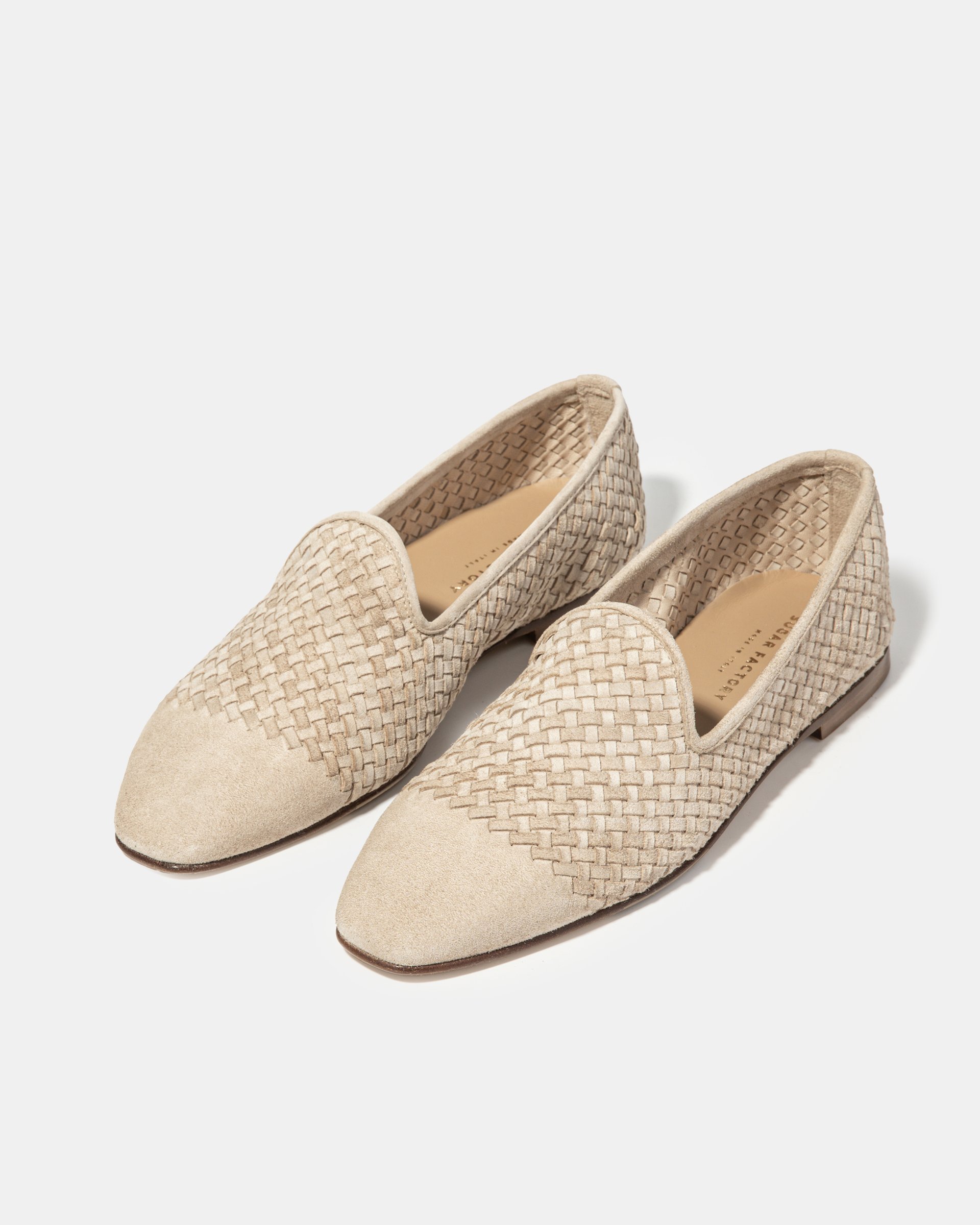 Бежевые замшевые лоферы - Image 2 of 4