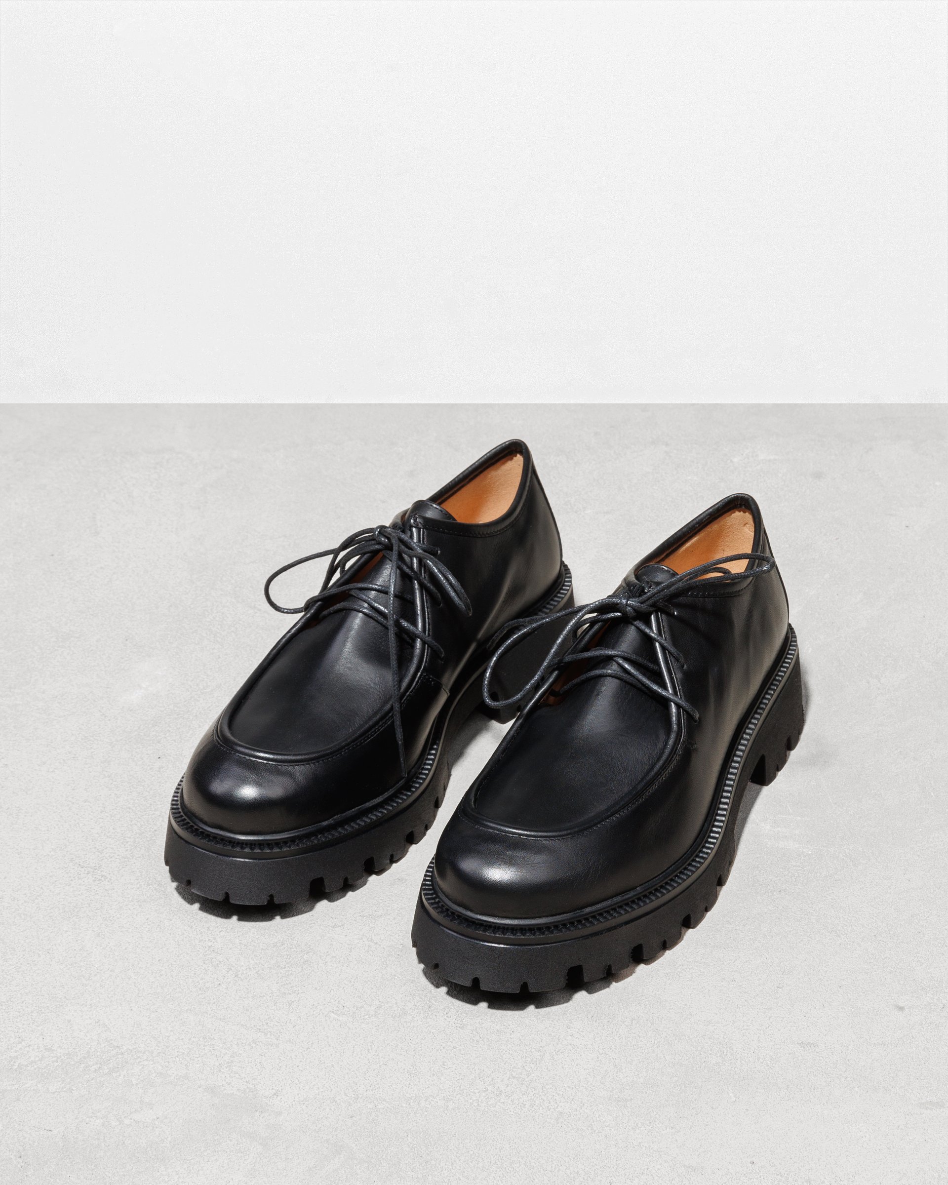 Черные кожаные классические туфли - Image 3 of 5