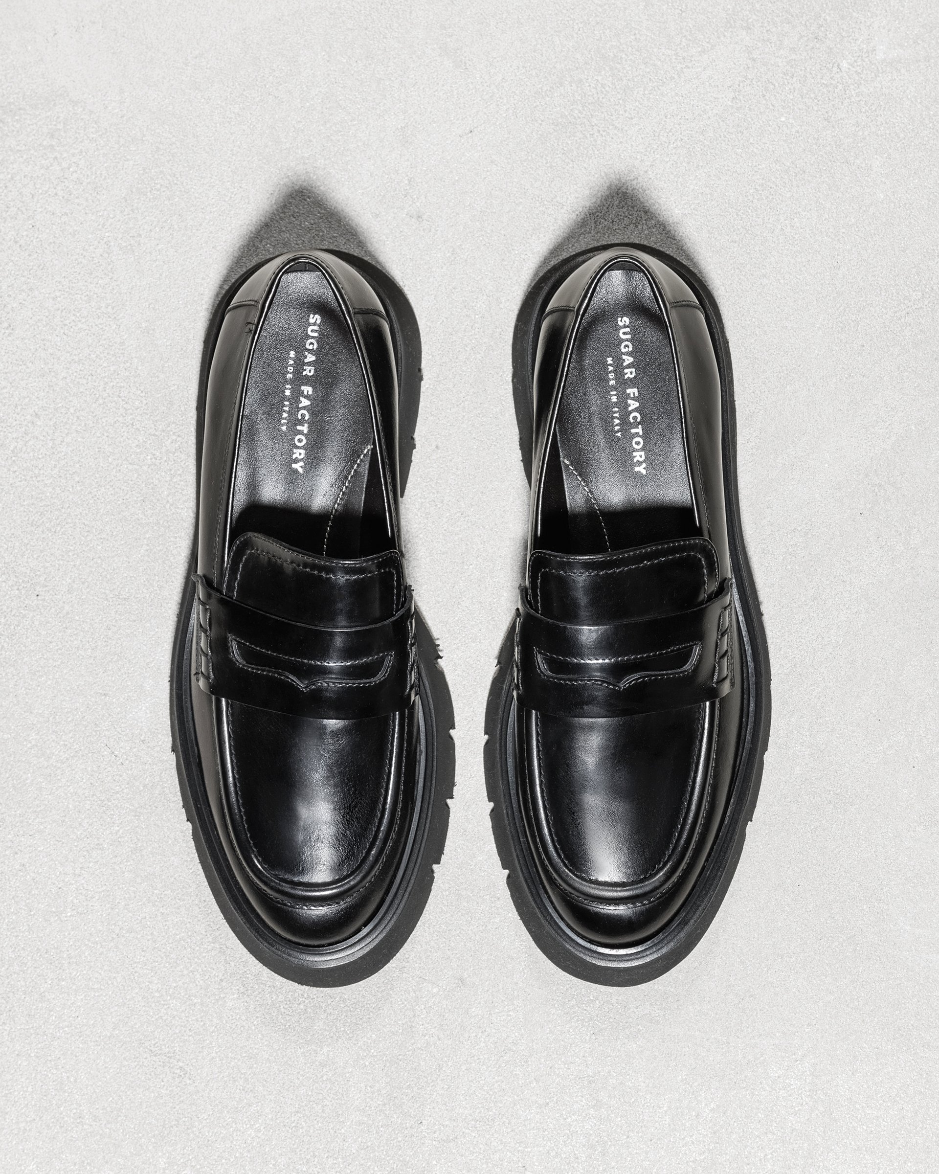 Черные кожаные лоферы - Image 2 of 4