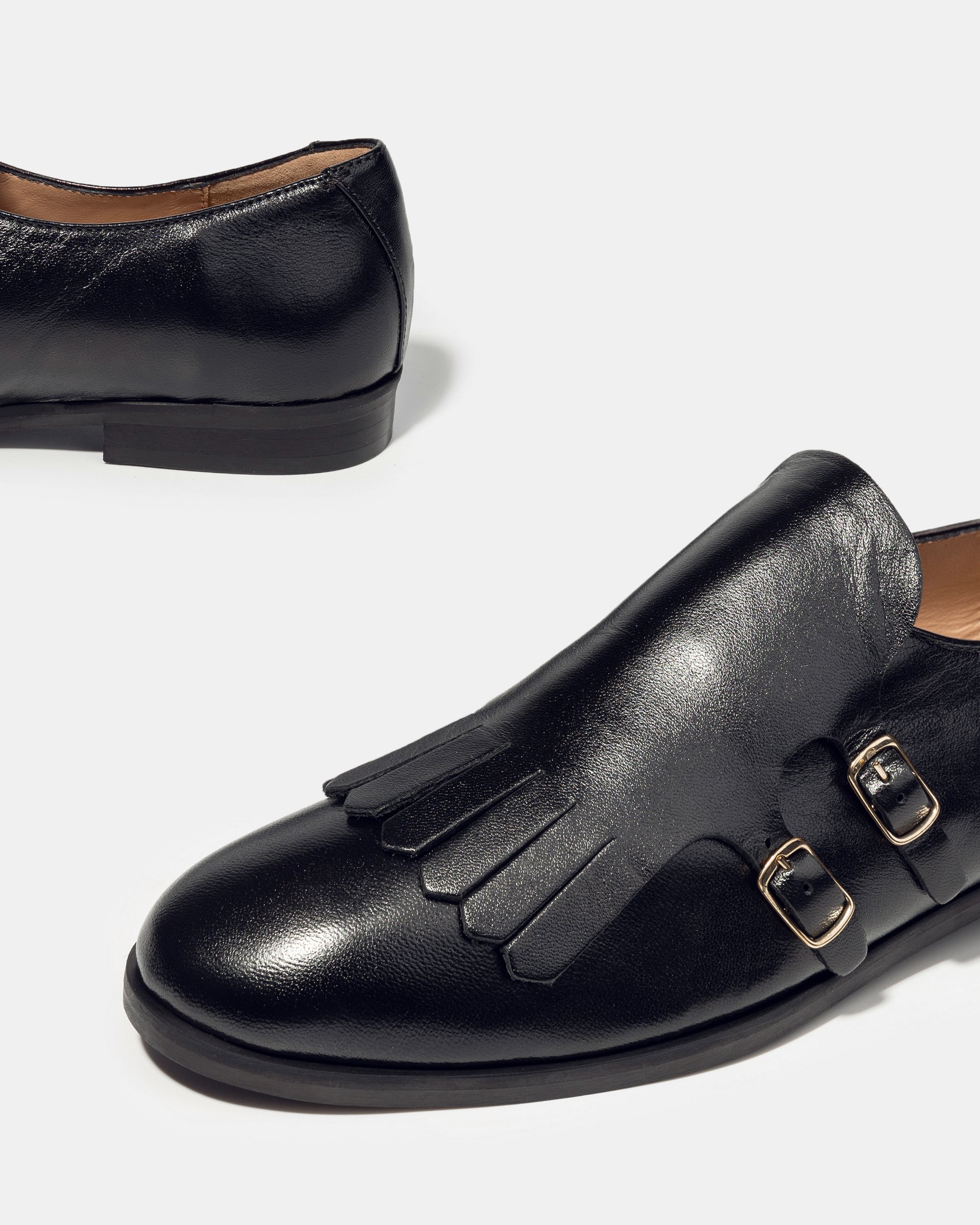 Черные кожаные классические туфли - Image 4 of 4