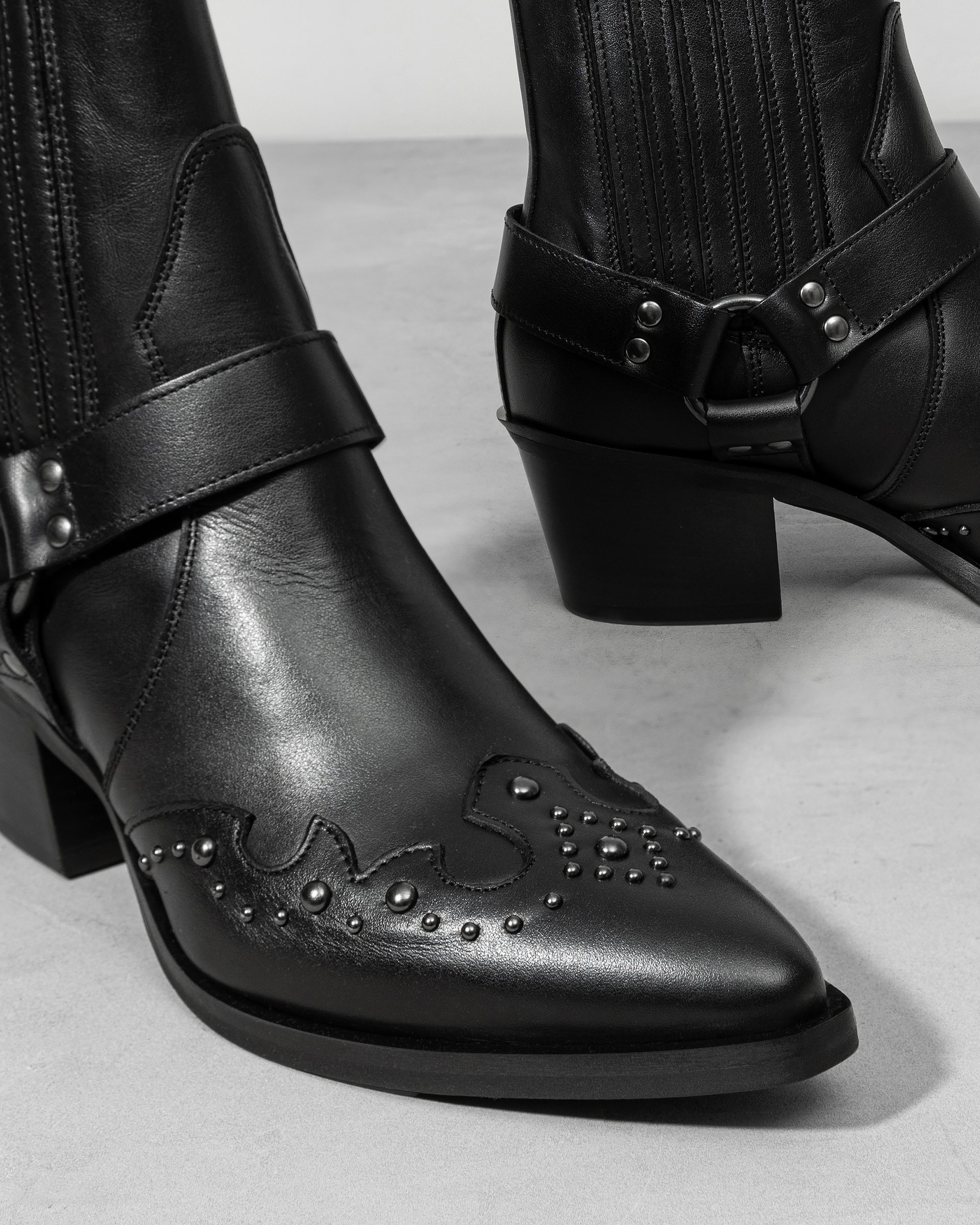 Черные кожаные ботинки - Image 4 of 6