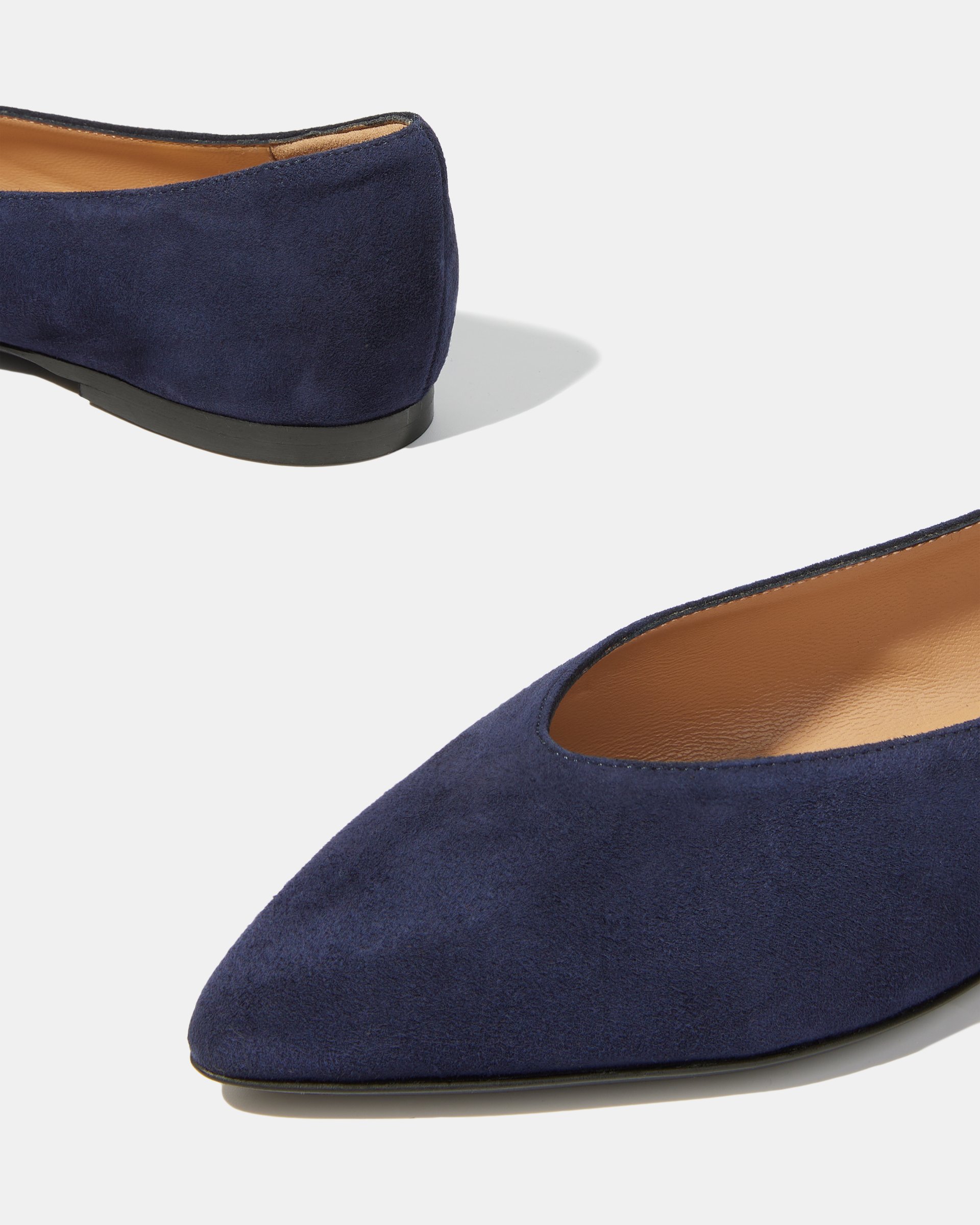 Темно-синие замшевые туфли - Image 4 of 5