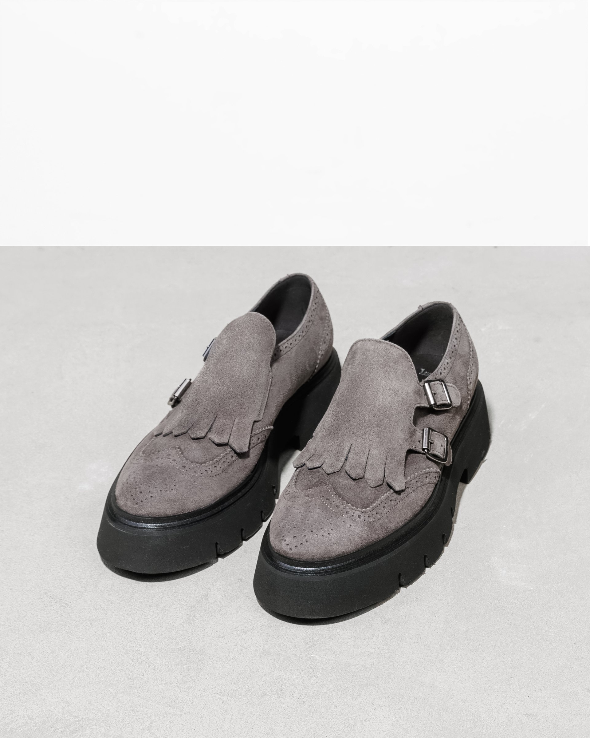 Темно-серые замшевые монки - Image 3 of 5