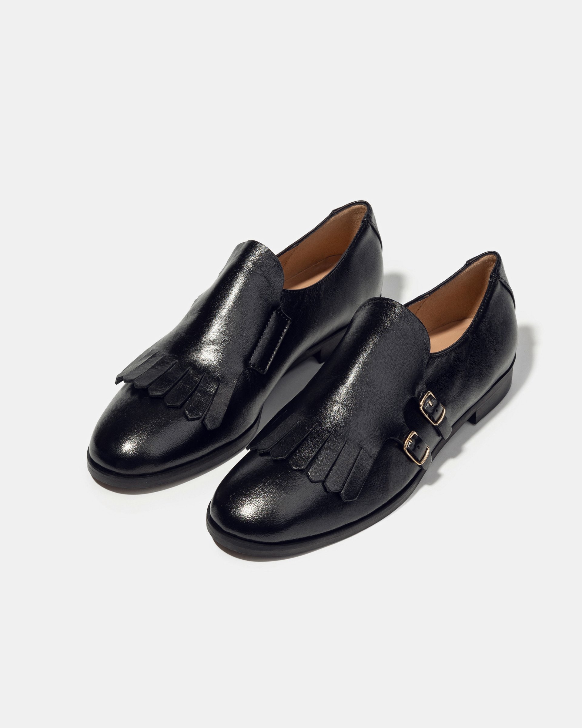 Черные кожаные классические туфли - Image 2 of 4