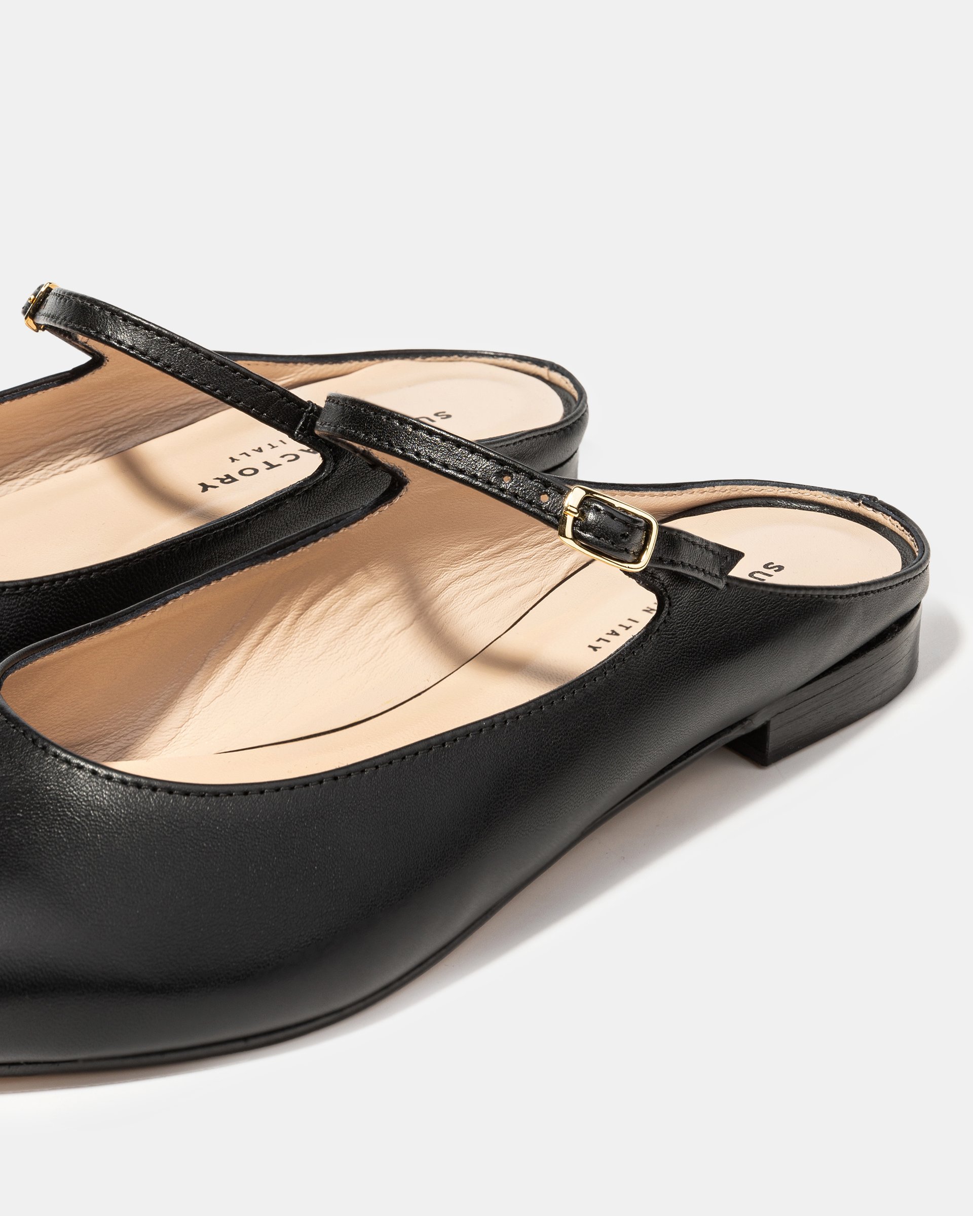 Черные кожаные слиперы - Image 4 of 4