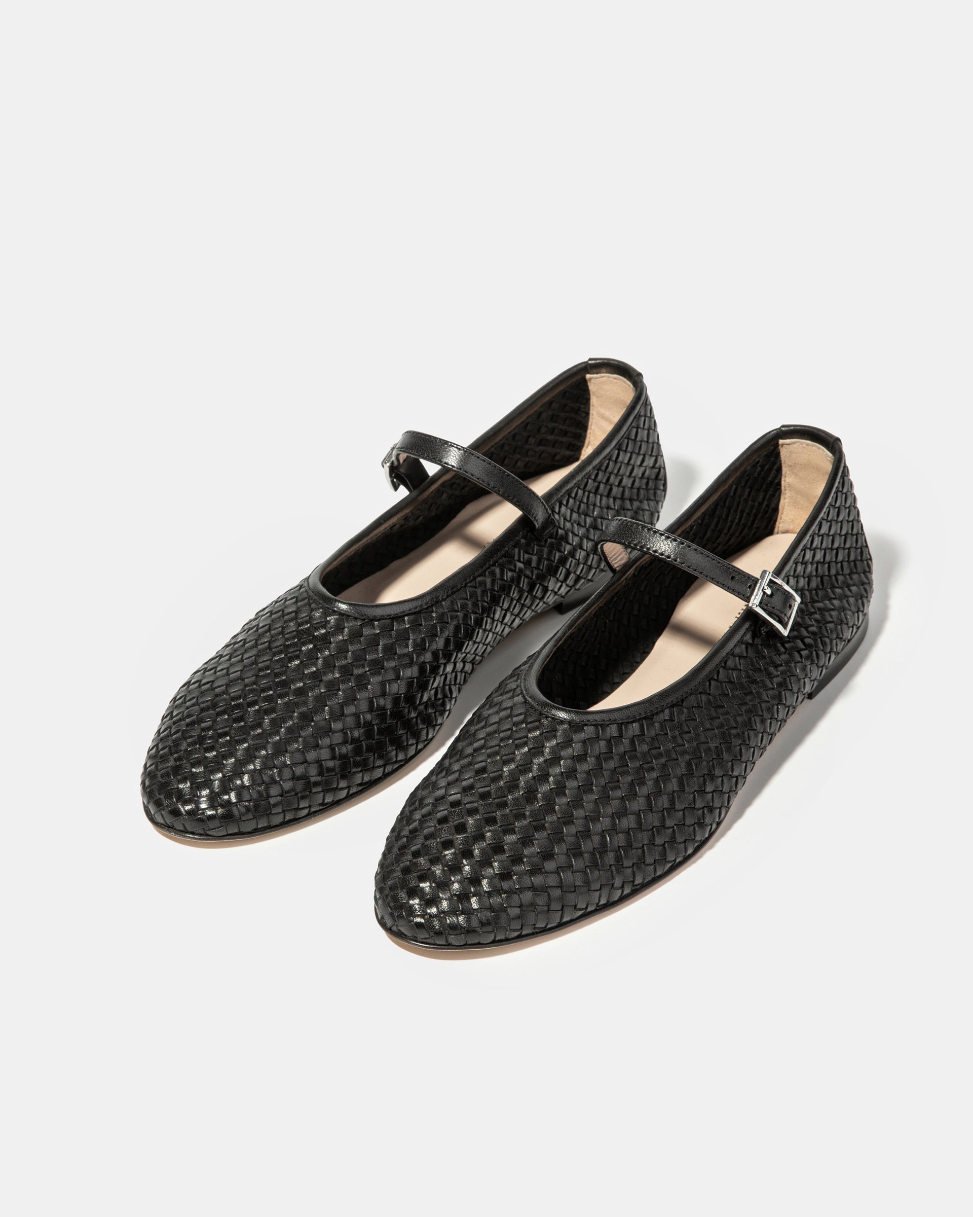 Черные кожаные балетки - Image 2 of 4