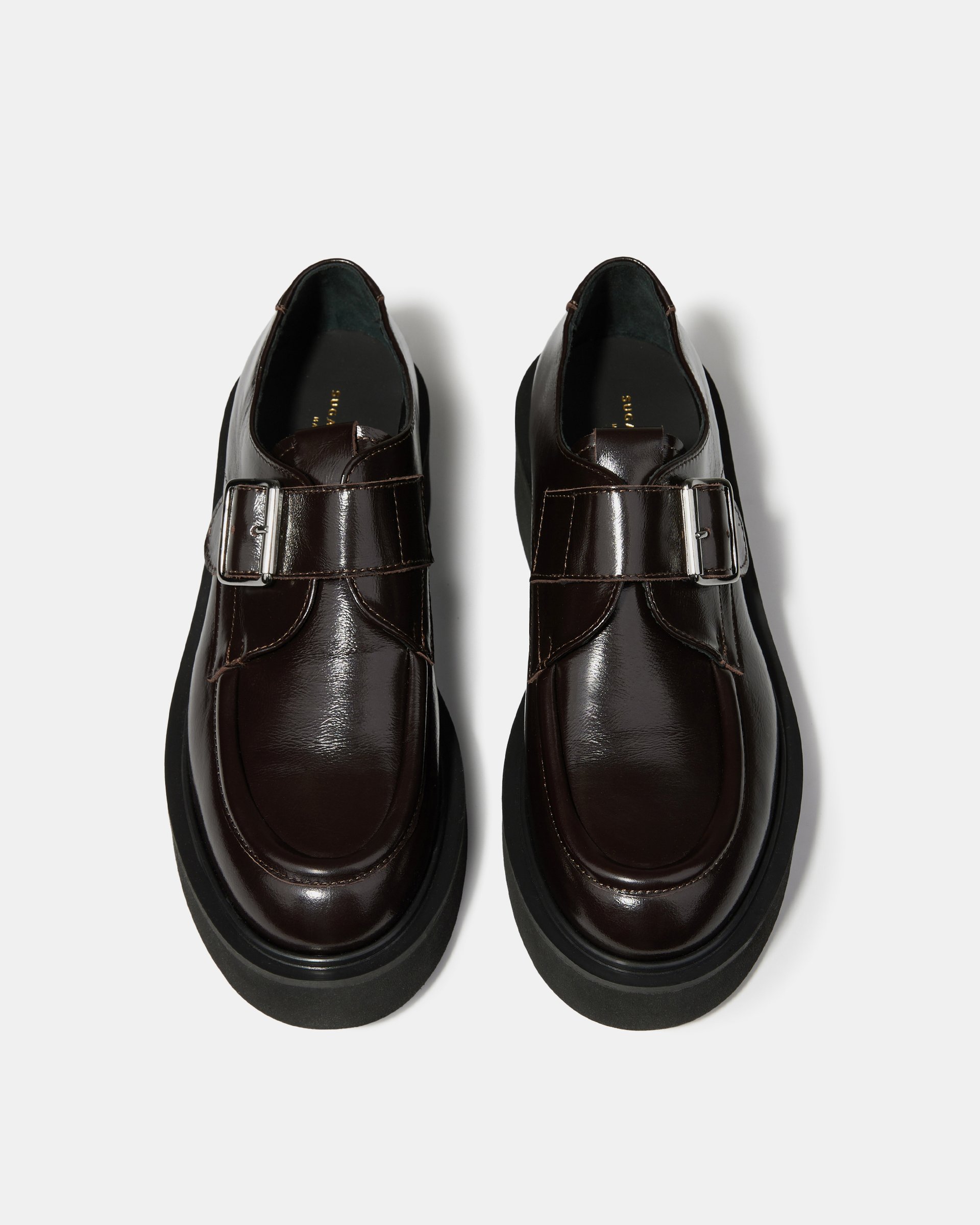 Коричневые лоферы из натуральной кожи - Image 3 of 5