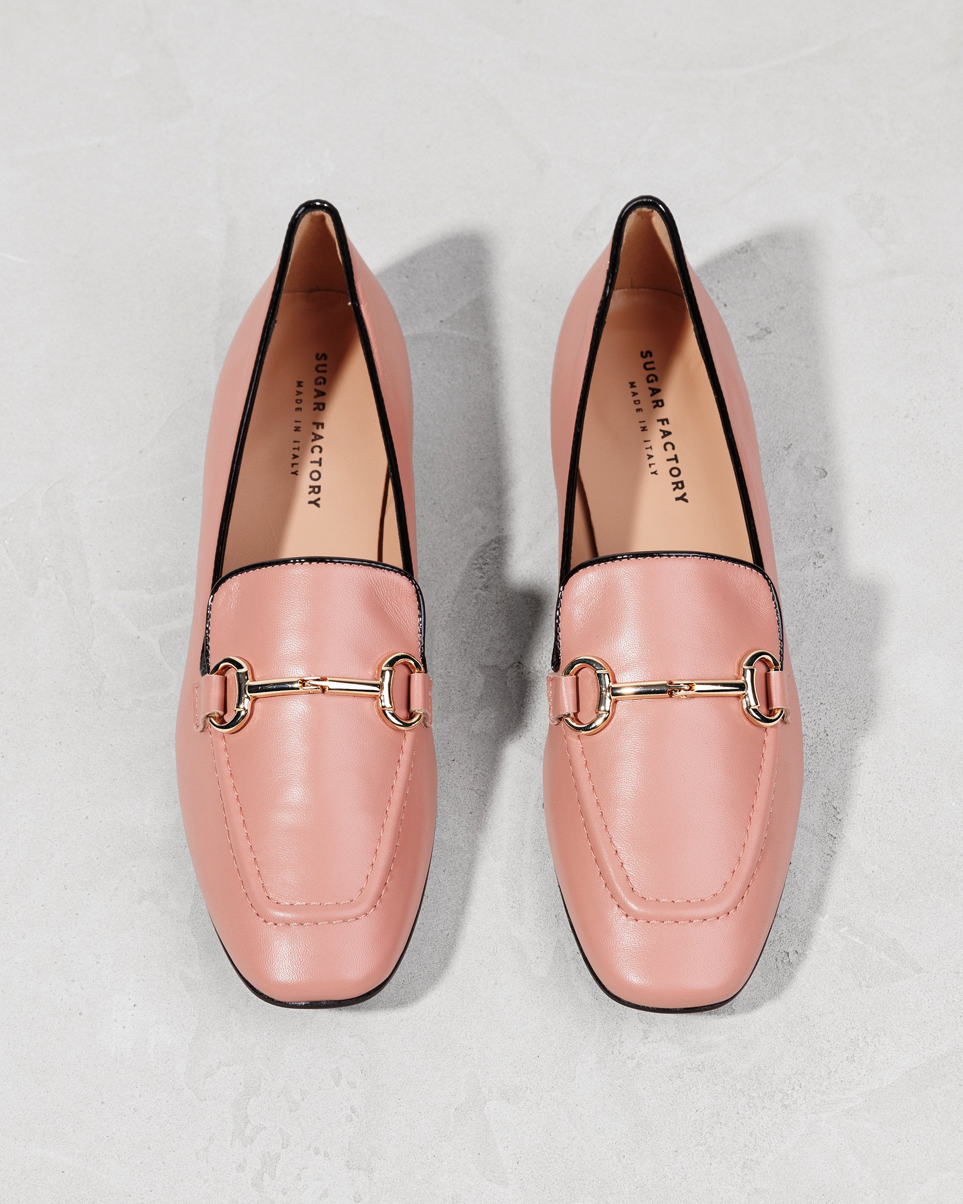 Розовые лоферы из натуральной кожи - Image 3 of 6