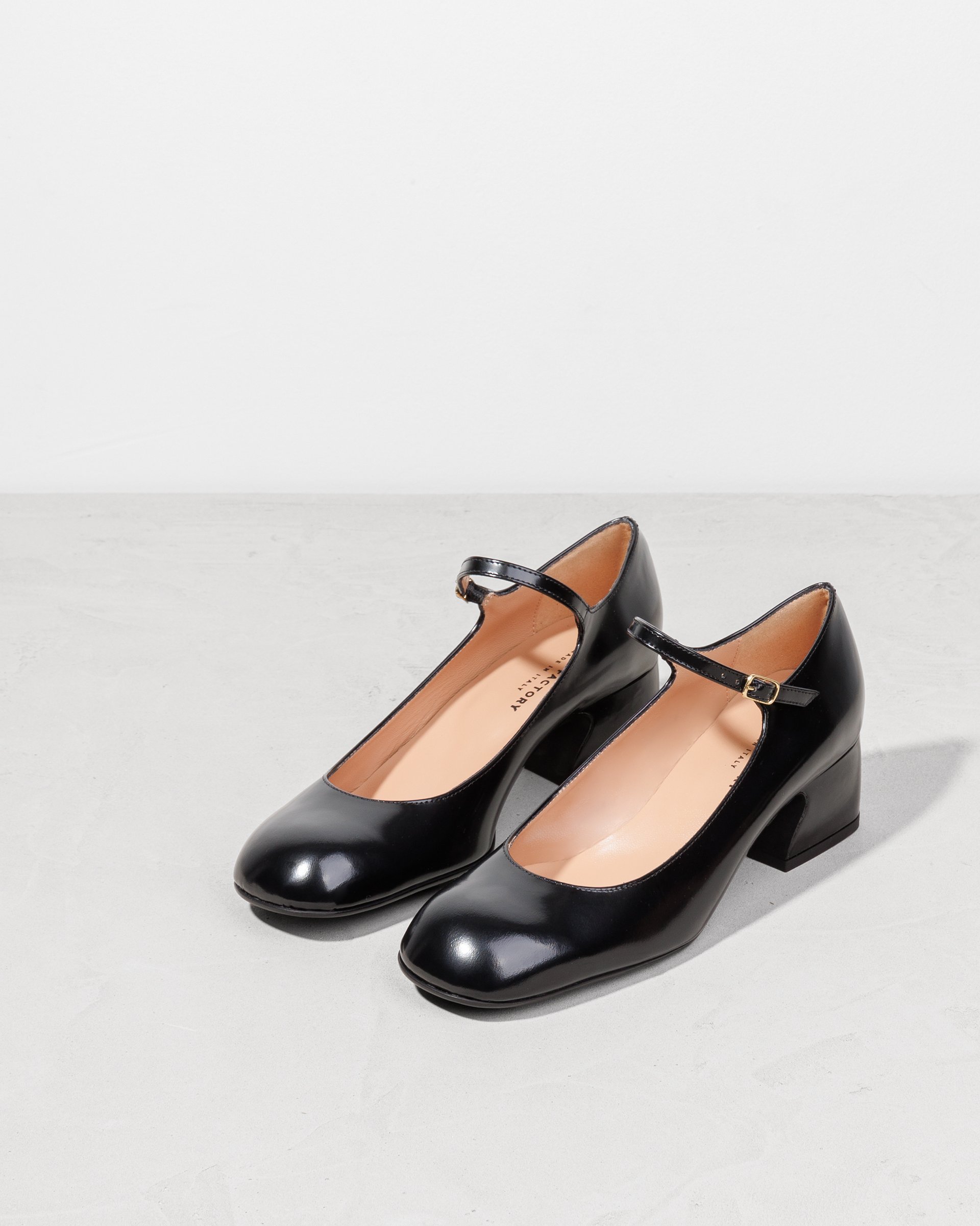 Черные кожаные туфли на каблуке - Image 2 of 6