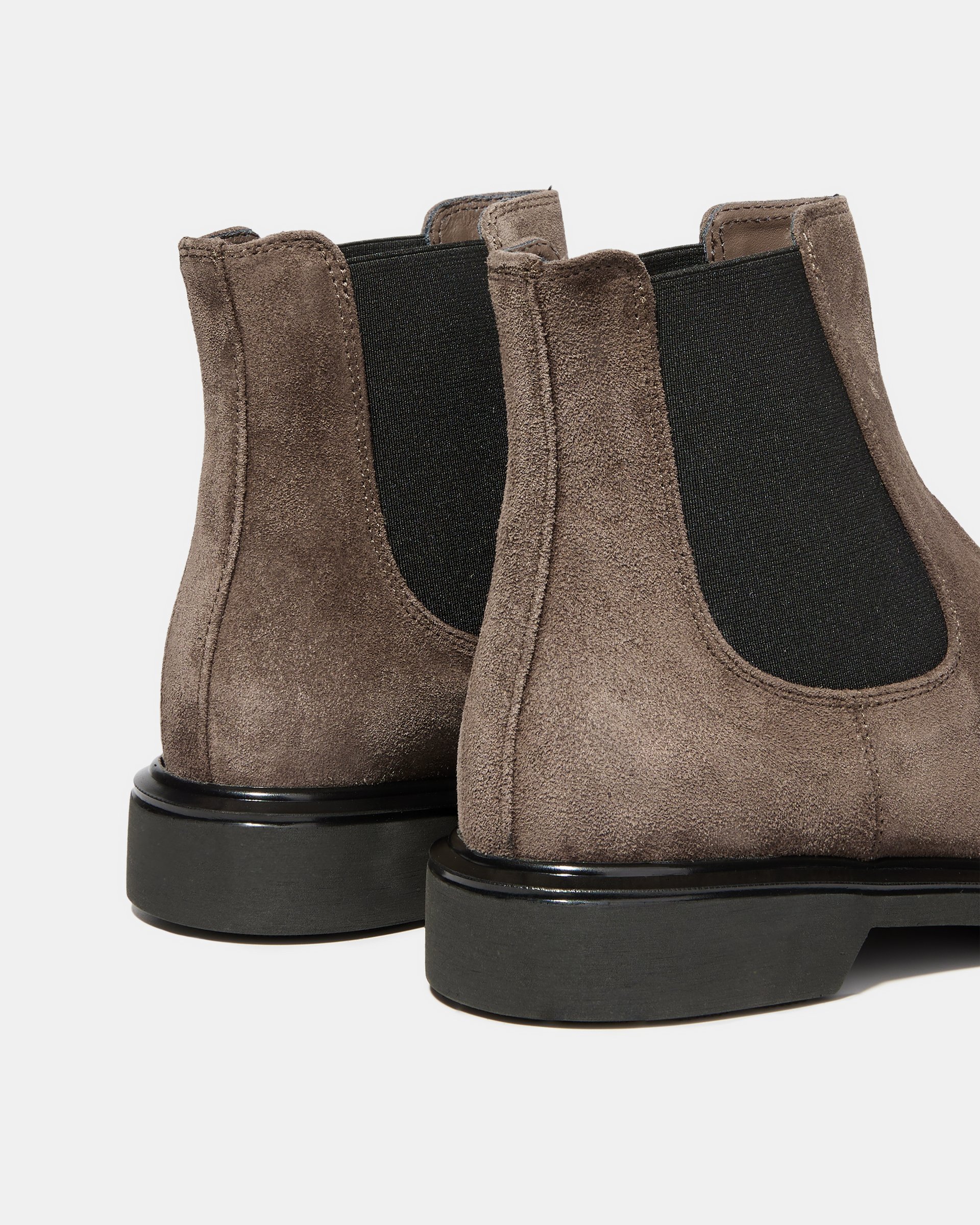 Серые замшевые ботинки-челси - Image 4 of 5