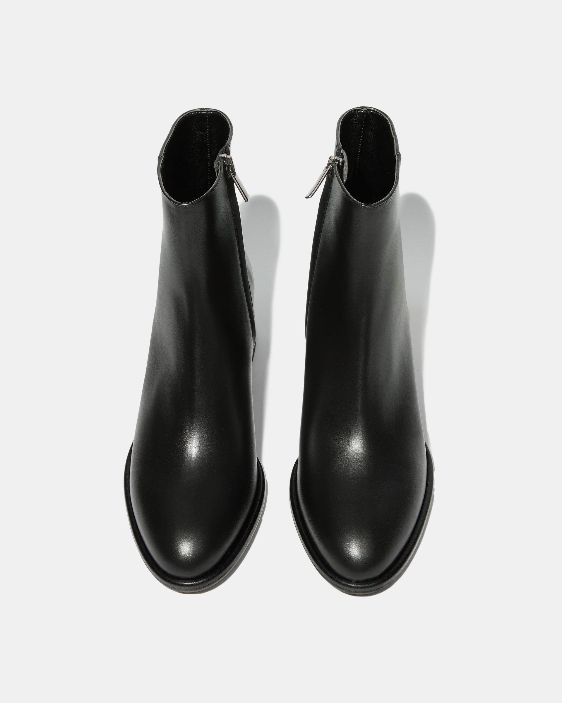 Черные кожаные ботильоны - Image 3 of 5