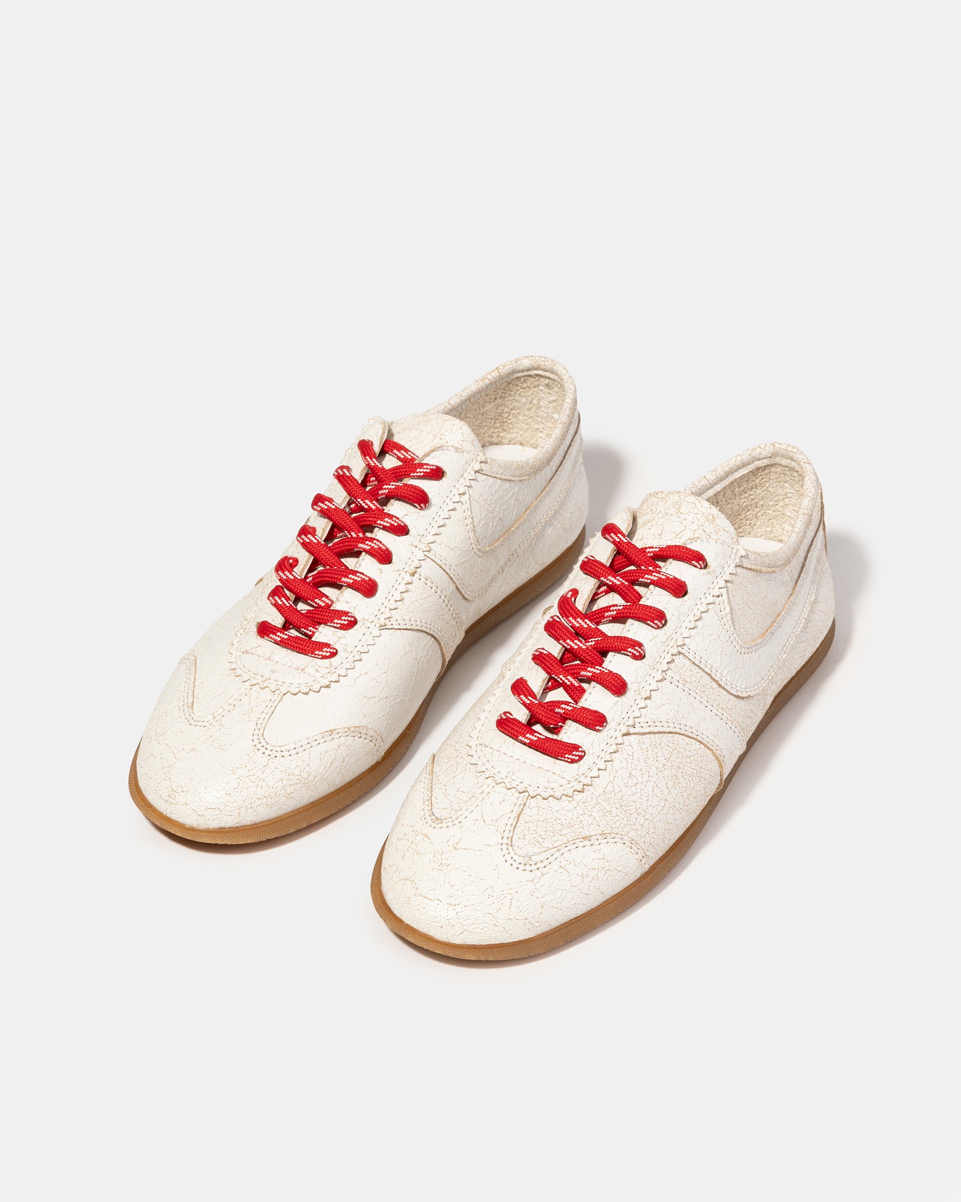 Белые кожаные кеды - Image 2 of 5