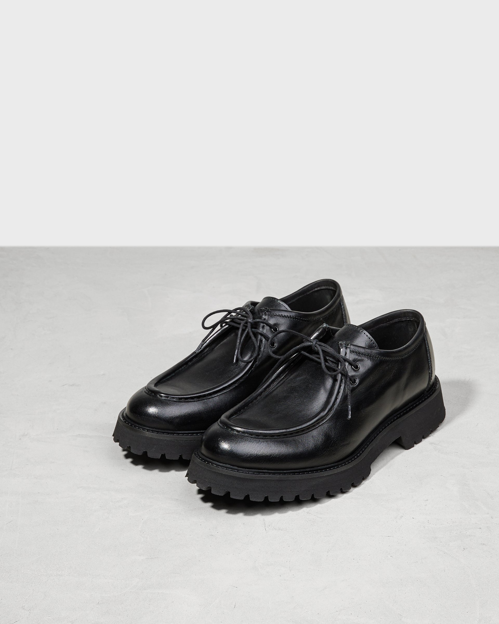 Черные кожаные полуботинки - Image 2 of 5