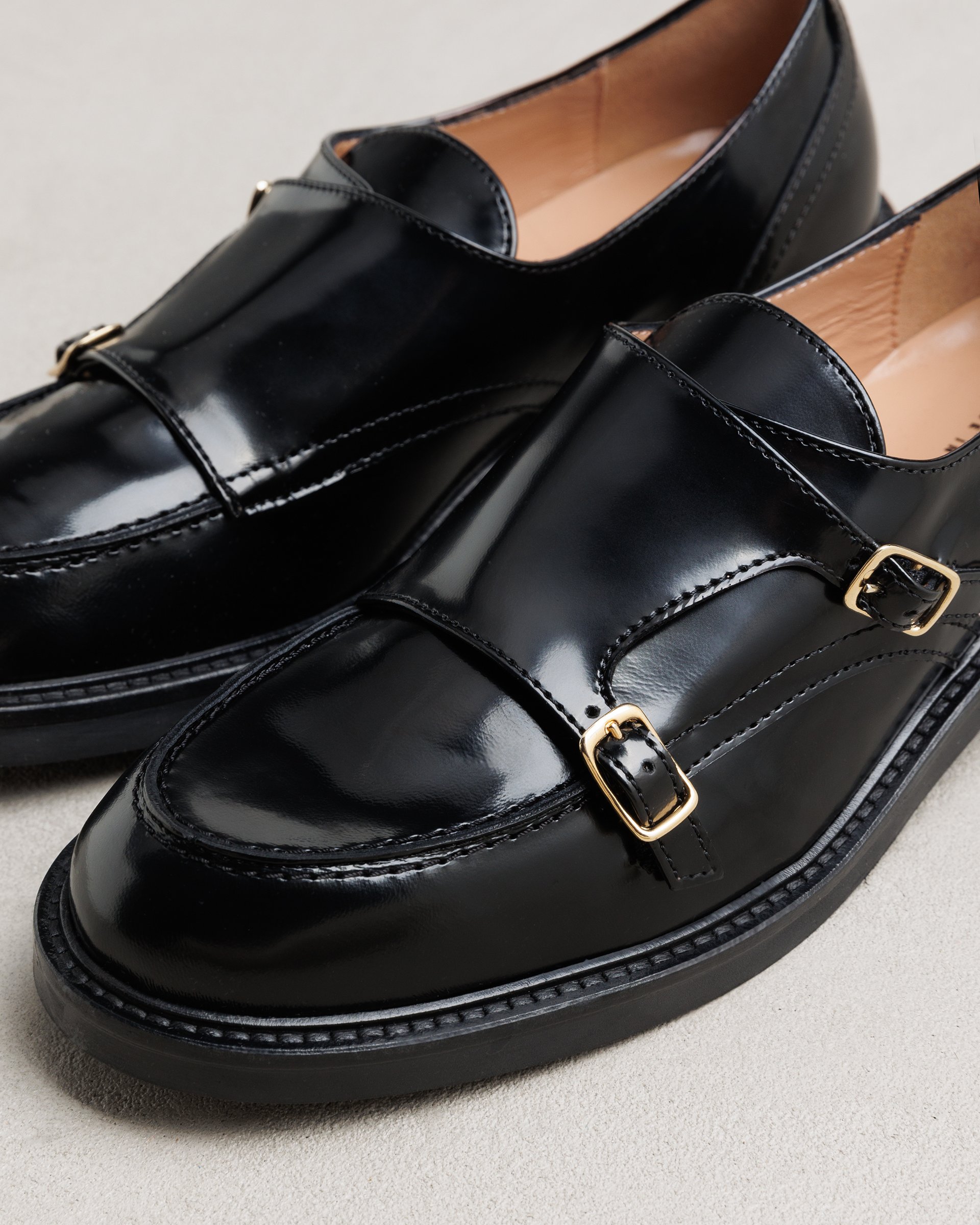 Черные лоферы из натуральной кожи - Image 3 of 5